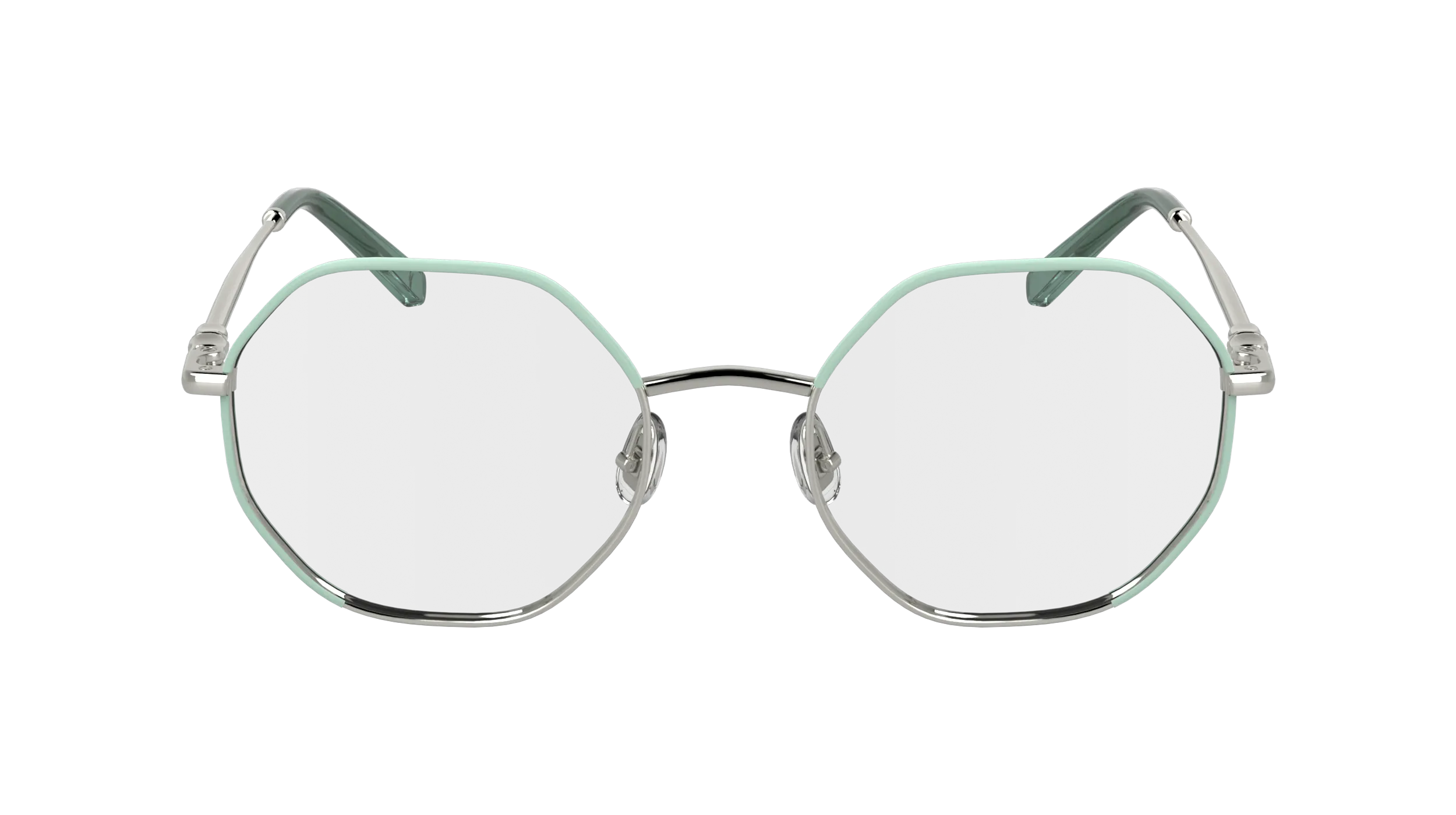 LONGCHAMP LO2166 045 Montature da vista Metallo Argento Squadrata Normale - immagine 2