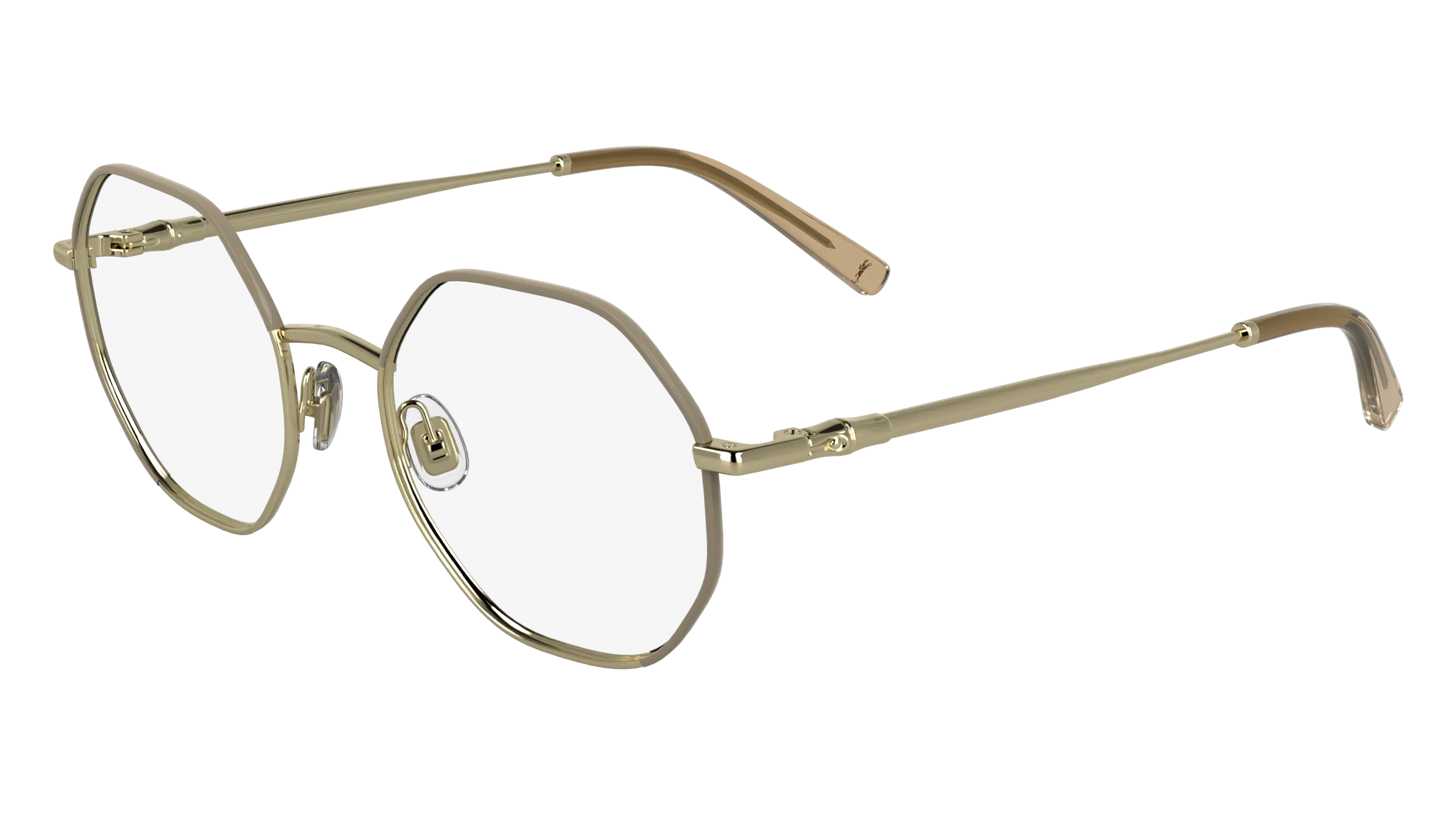 LONGCHAMP LO2166 727 Montature da vista Metallo Oro Squadrata Normale - immagine 1