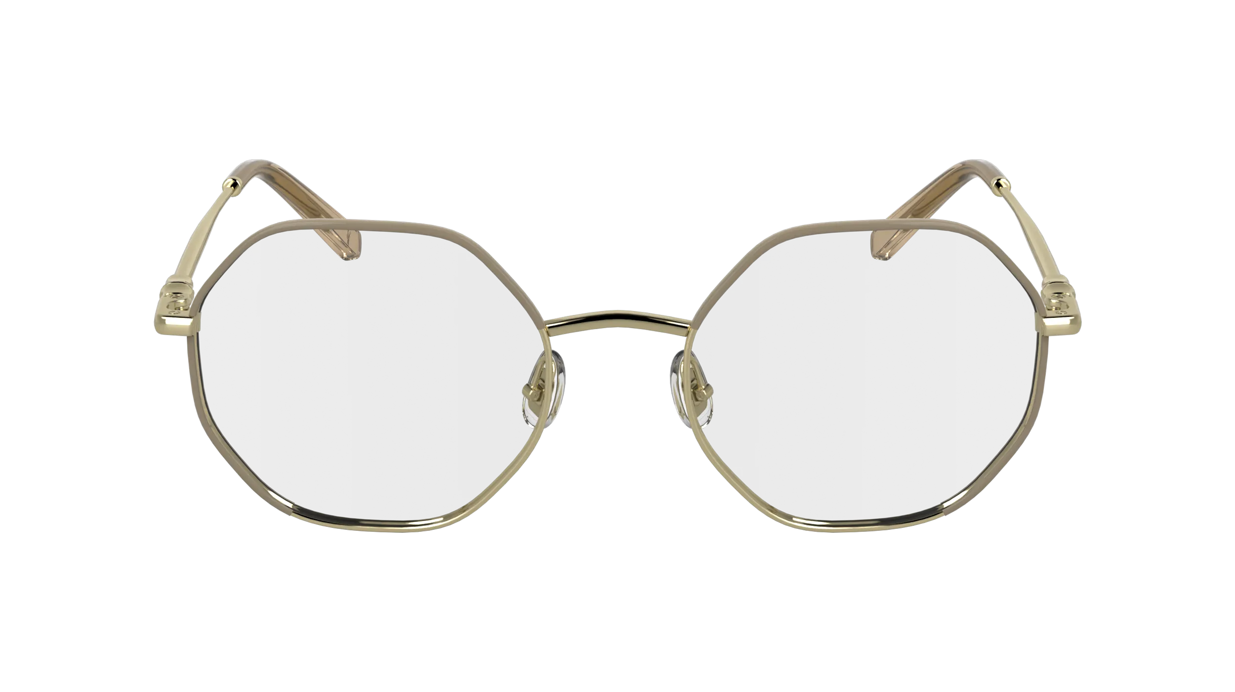 LONGCHAMP LO2166 727 Montature da vista Metallo Oro Squadrata Normale - immagine 2