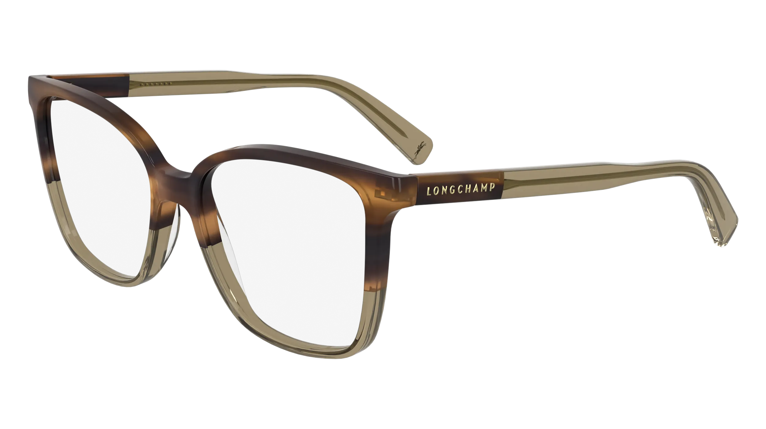 LONGCHAMP LO2753 212 Montature da vista Acetato Marrone Farfalla Normale - immagine 1