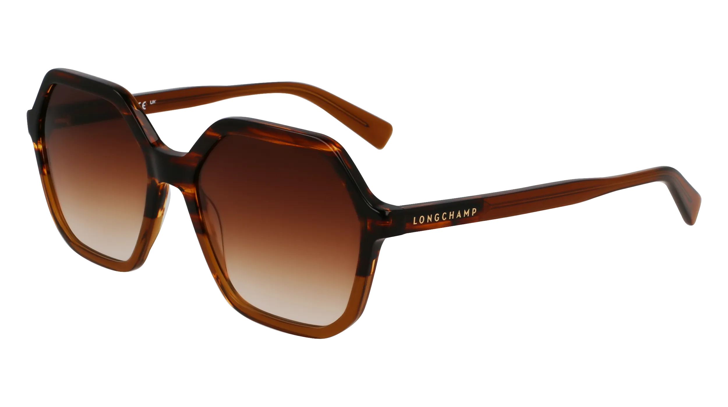 LONGCHAMP LO760S 212 Occhiali da sole Acetato Marrone Squadrata Normale - immagine 1