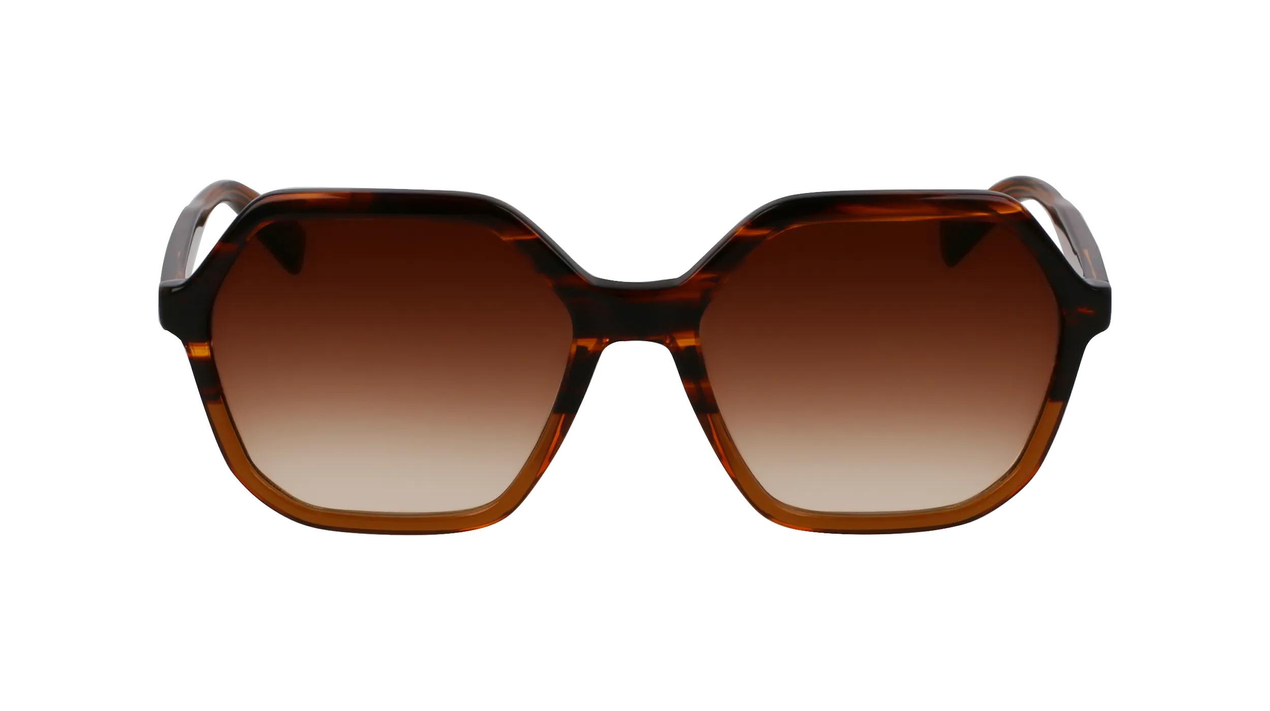 LONGCHAMP LO760S 212 Occhiali da sole Acetato Marrone Squadrata Normale - immagine 2