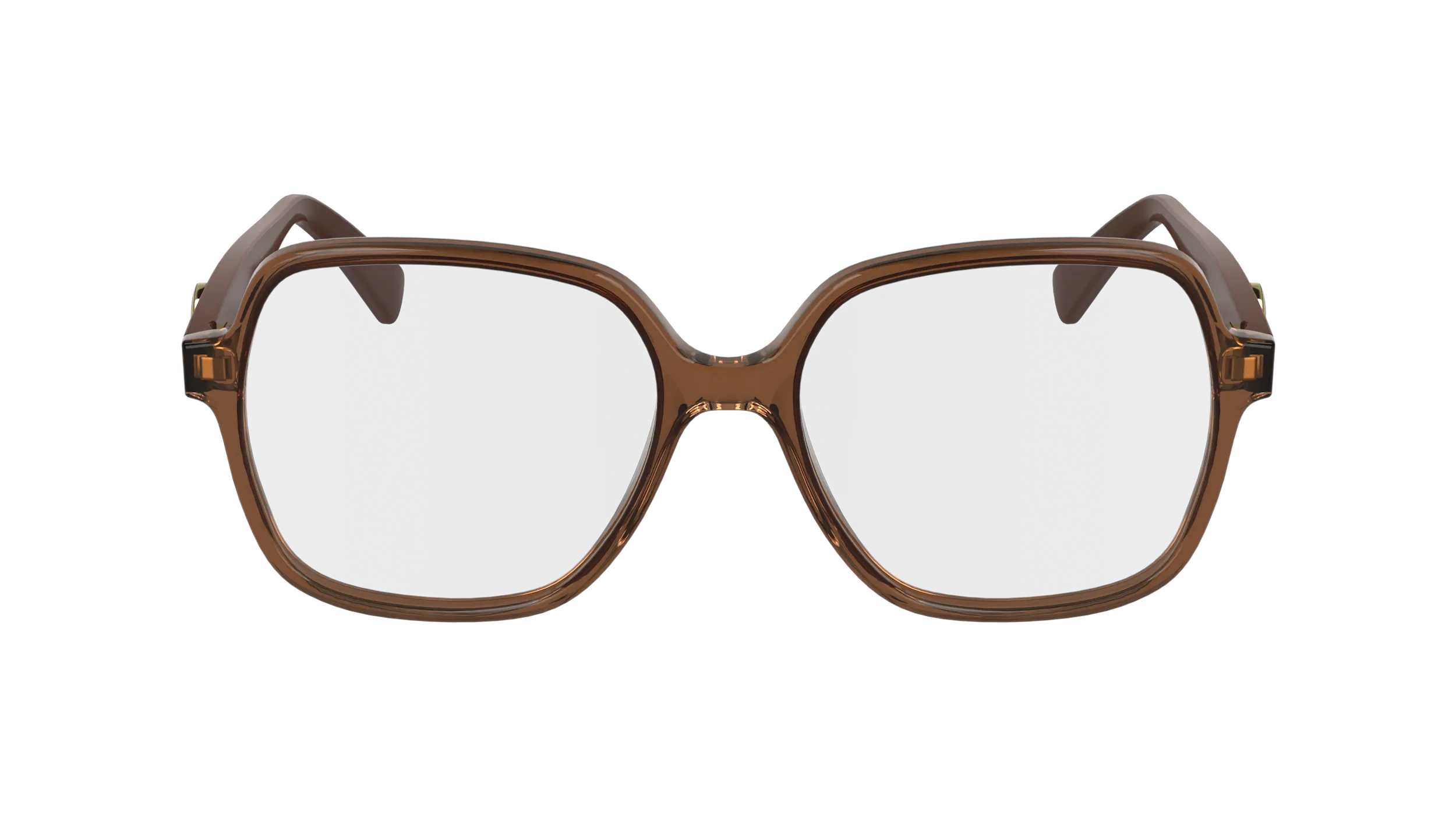 LONGCHAMP LO2757 200 Montature da vista Acetato Marrone Squadrata Normale - immagine 3