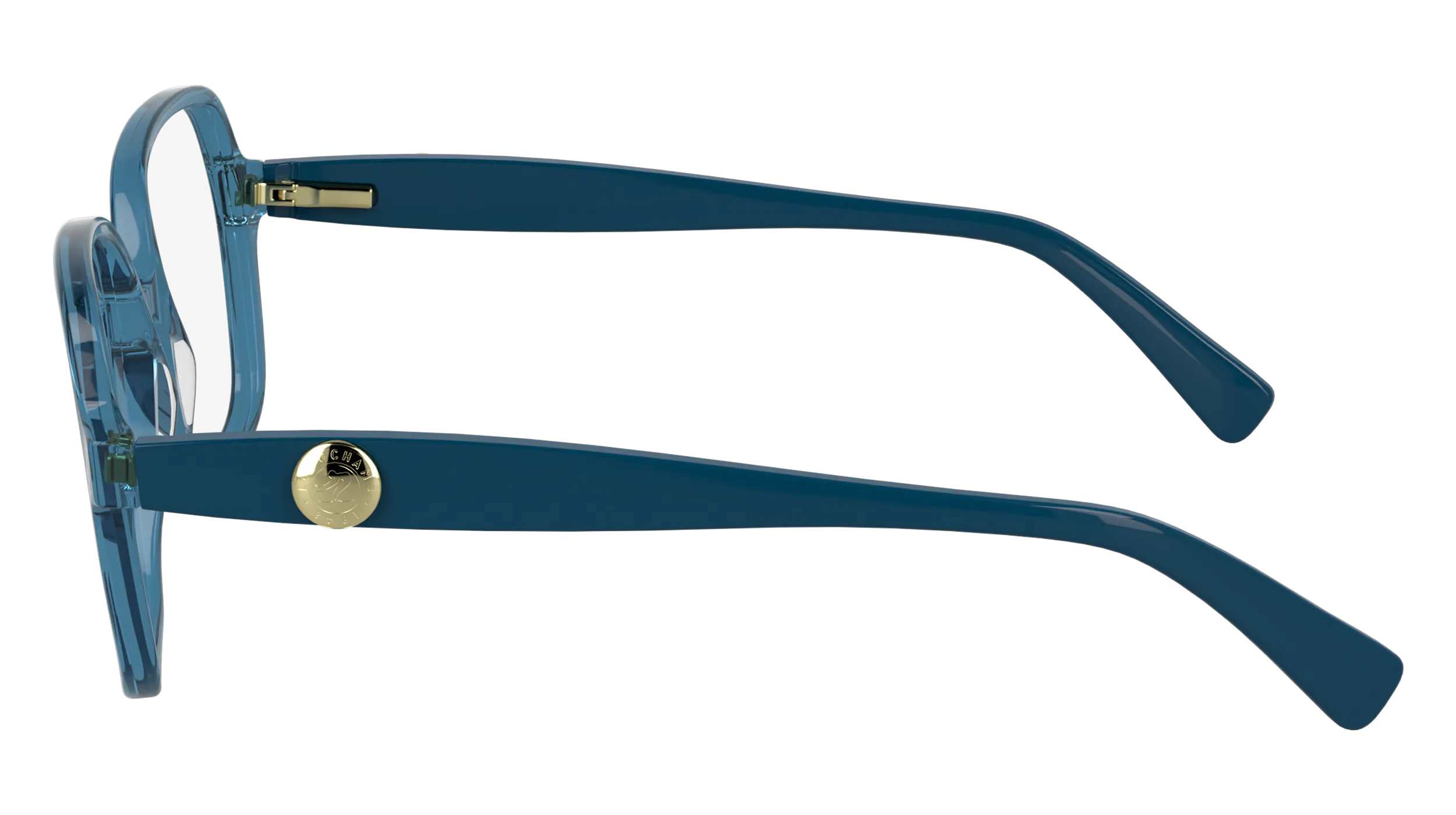 LONGCHAMP LO2757 400 Montature da vista Acetato Blu Squadrata Normale - immagine 4