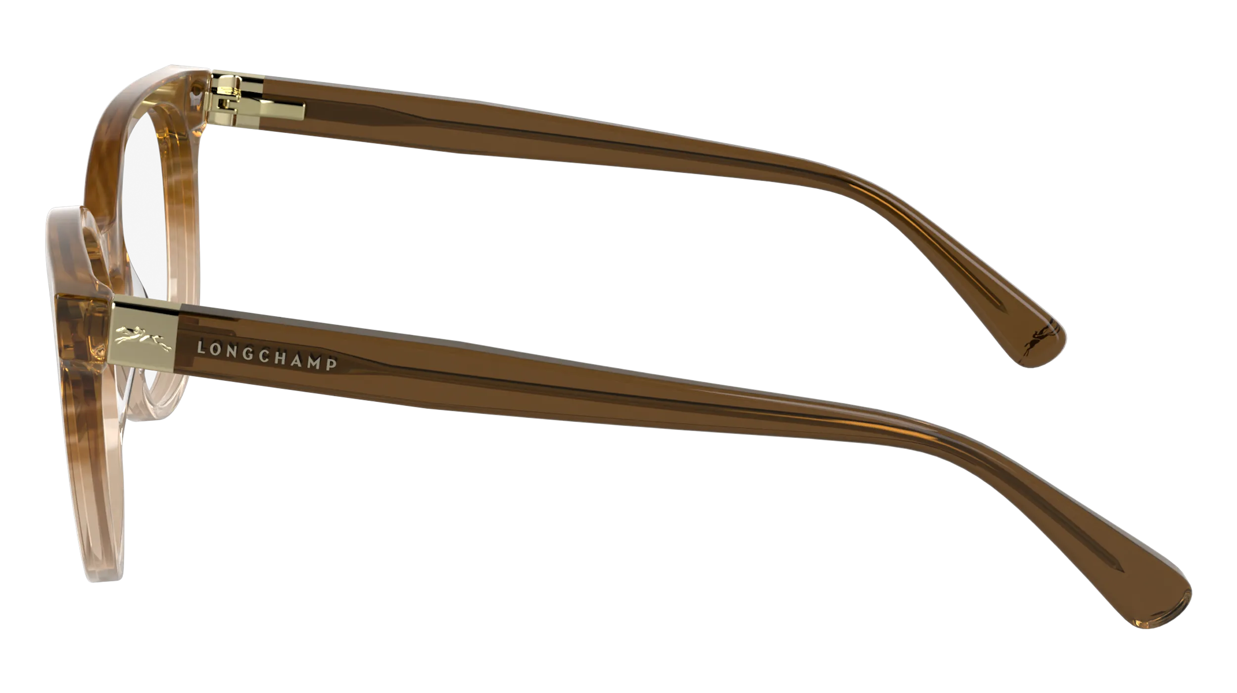 LONGCHAMP LO2756 211 Montature da vista Acetato Marrone Squadrata Normale - immagine 3