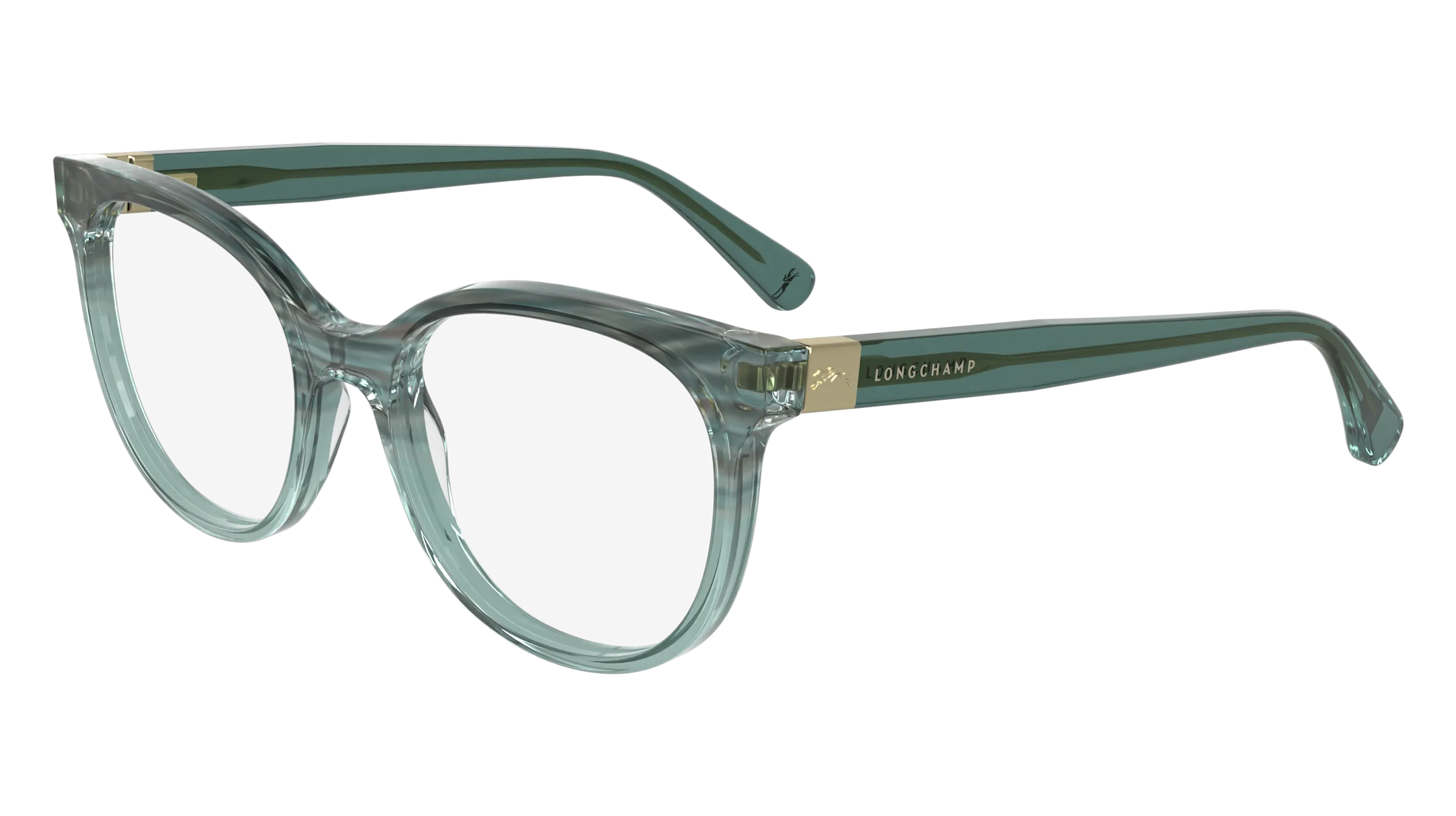 LONGCHAMP LO2756 427 Montature da vista Acetato Petrolio Squadrata Normale - immagine 1