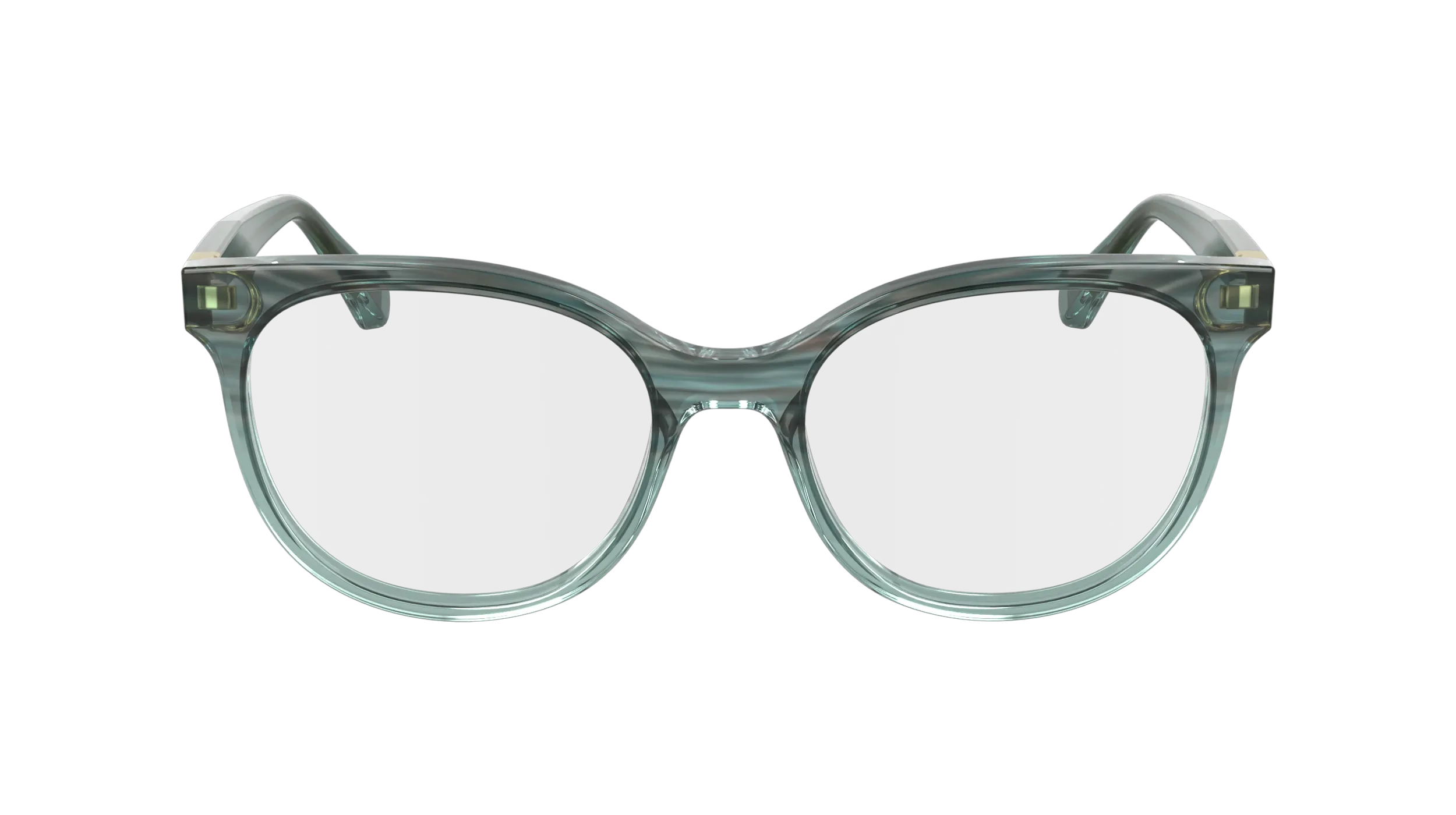 LONGCHAMP LO2756 427 Montature da vista Acetato Petrolio Squadrata Normale - immagine 2