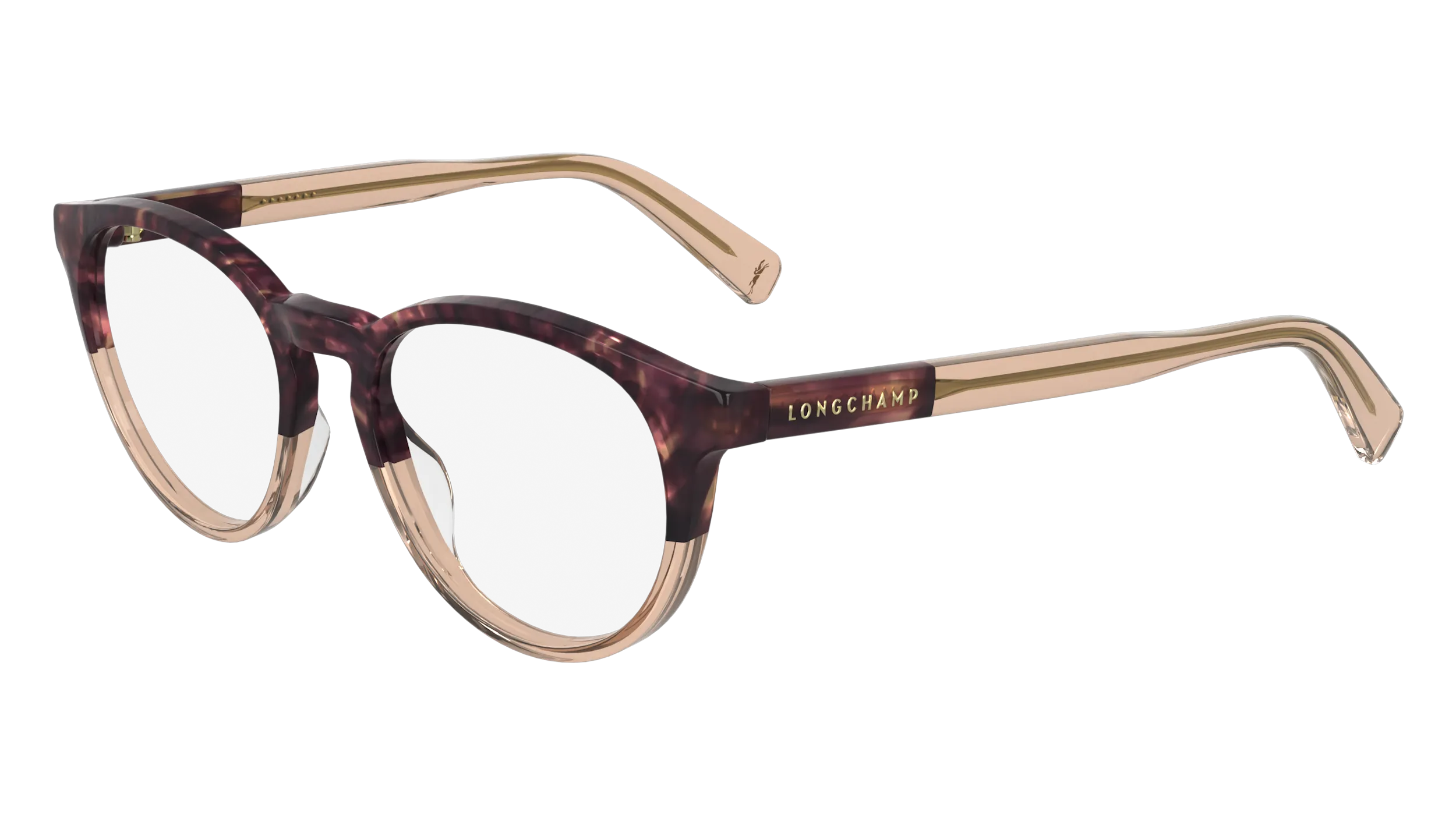 LONGCHAMP LO2752 608 Montature da vista Acetato Rosso Geometrica Normale - immagine 1