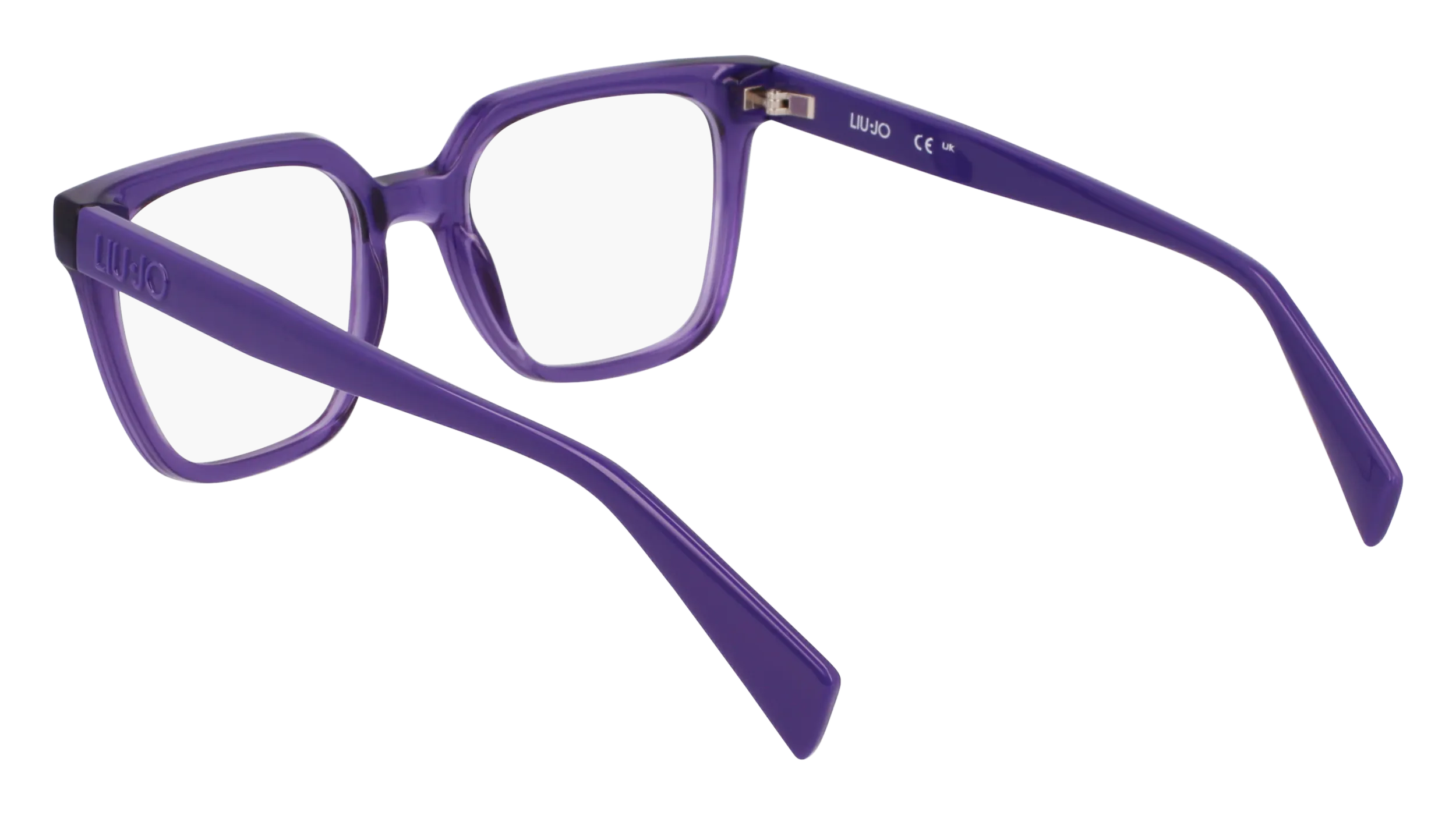 Liu Jo LJ2808 510 Montature da vista Bio-iniettato Viola Squadrata Normale - immagine 4