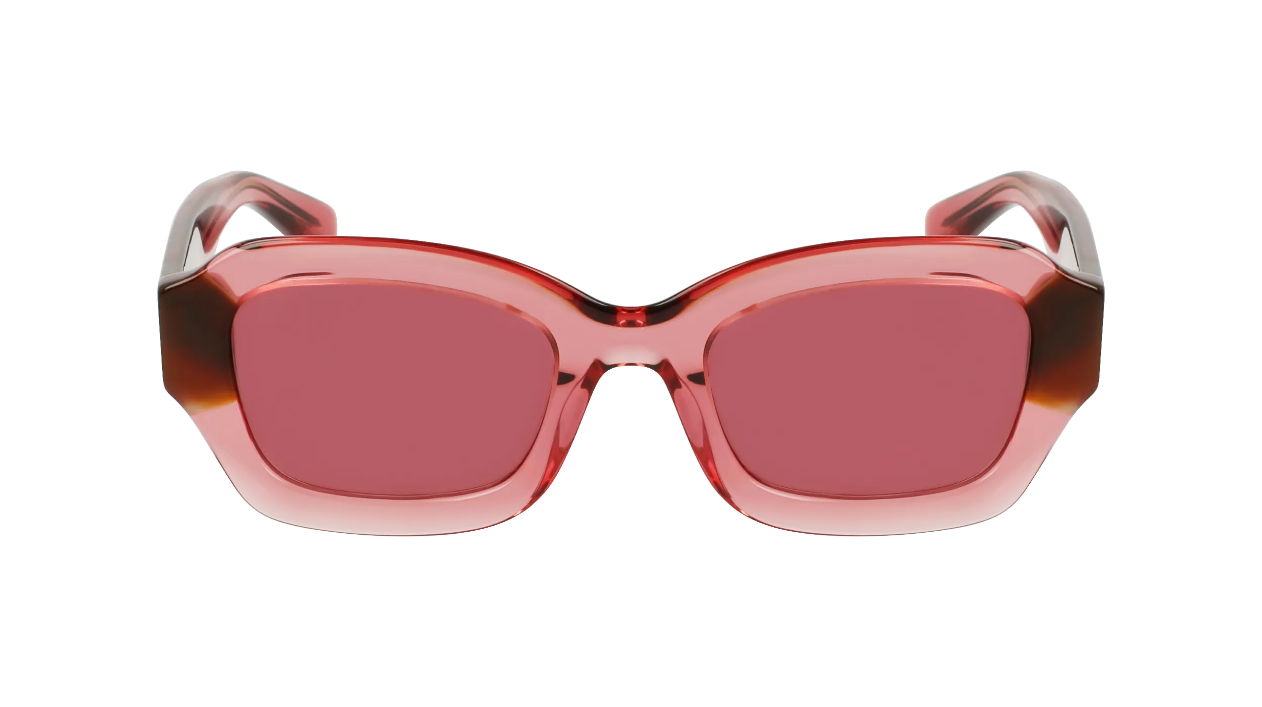 LONGCHAMP LO749S 613 Occhiali da sole Acetato Rosa Cat Eye Normale - immagine 2