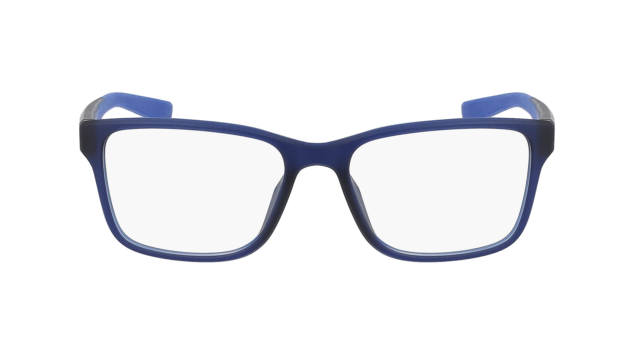 Nike NIKE 7014 410 Montature da vista Bio-iniettato Blu Squadrata Normale - immagine 2