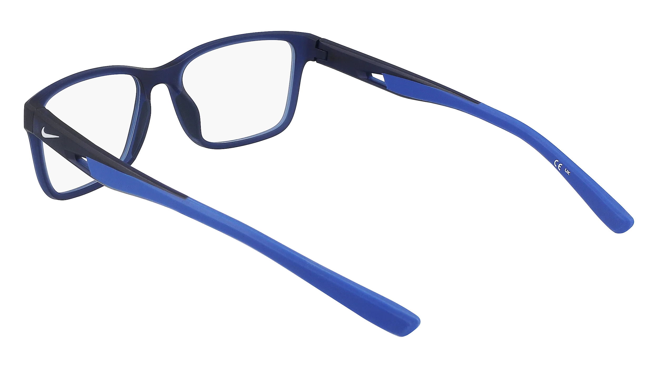 Nike NIKE 7014 410 Montature da vista Bio-iniettato Blu Squadrata Normale - immagine 4
