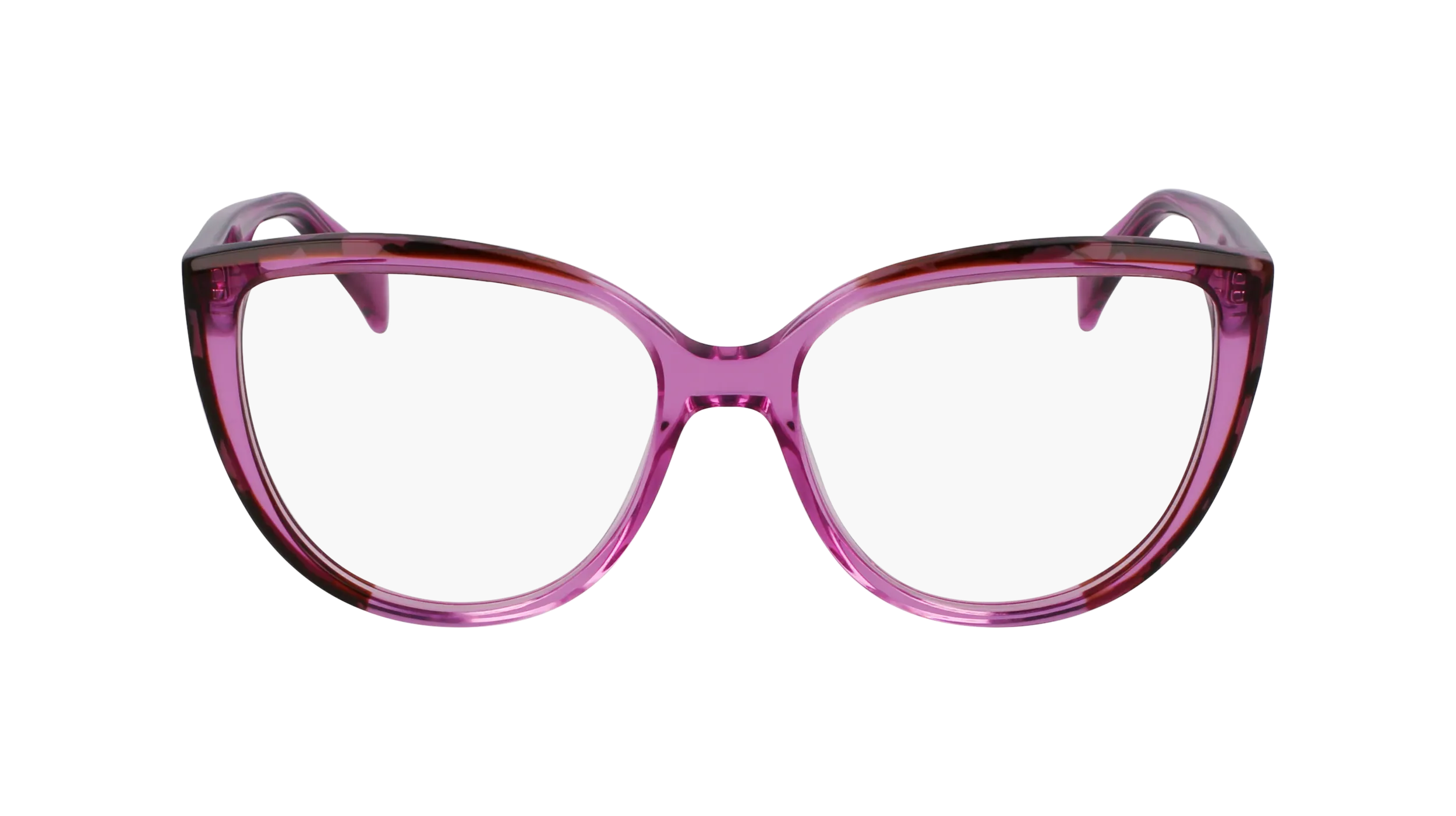 Liu Jo LJ2807 526 Montature da vista Acetato Viola Cat Eye Normale - immagine 2