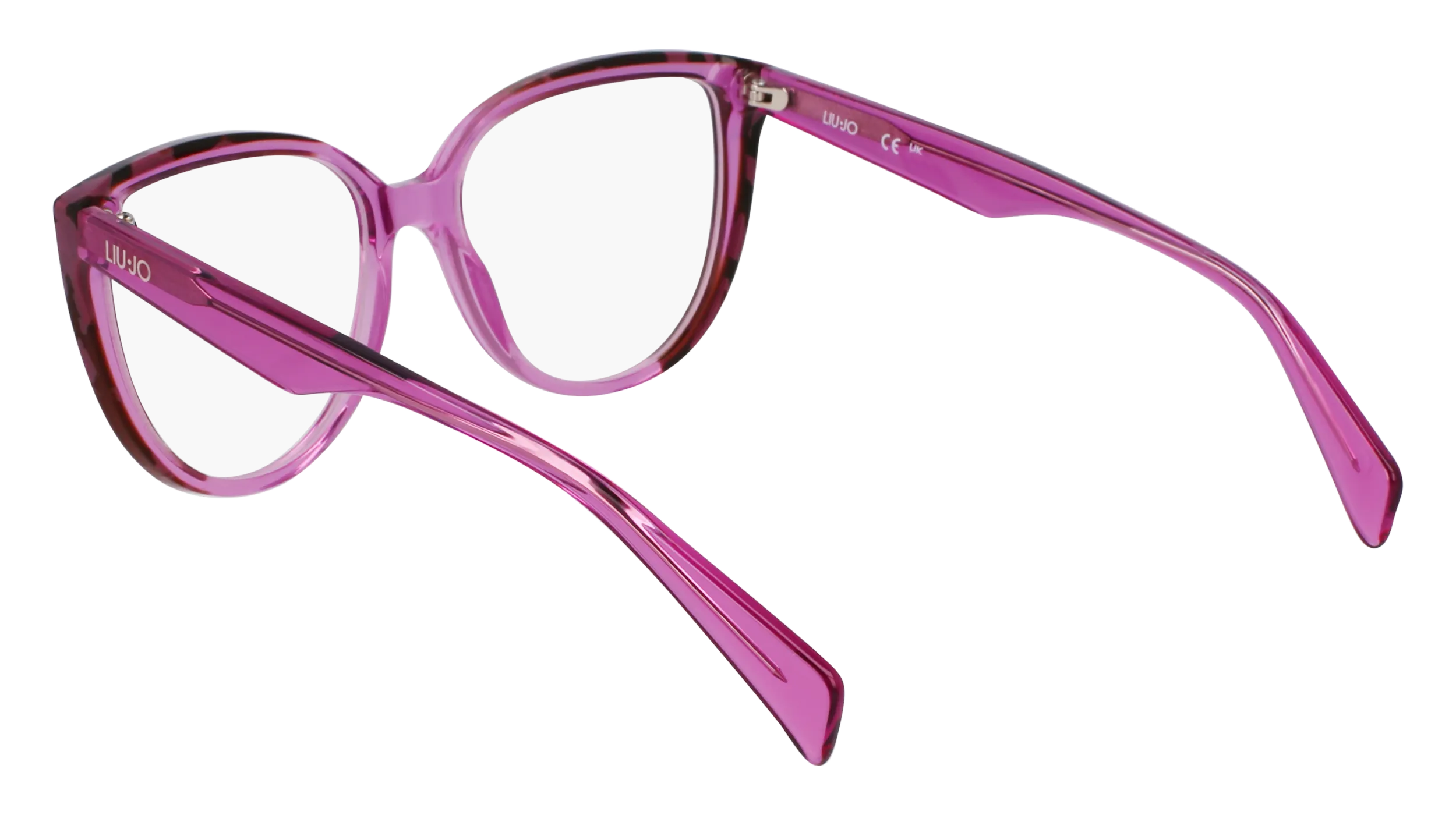 Liu Jo LJ2807 526 Montature da vista Acetato Viola Cat Eye Normale - immagine 4