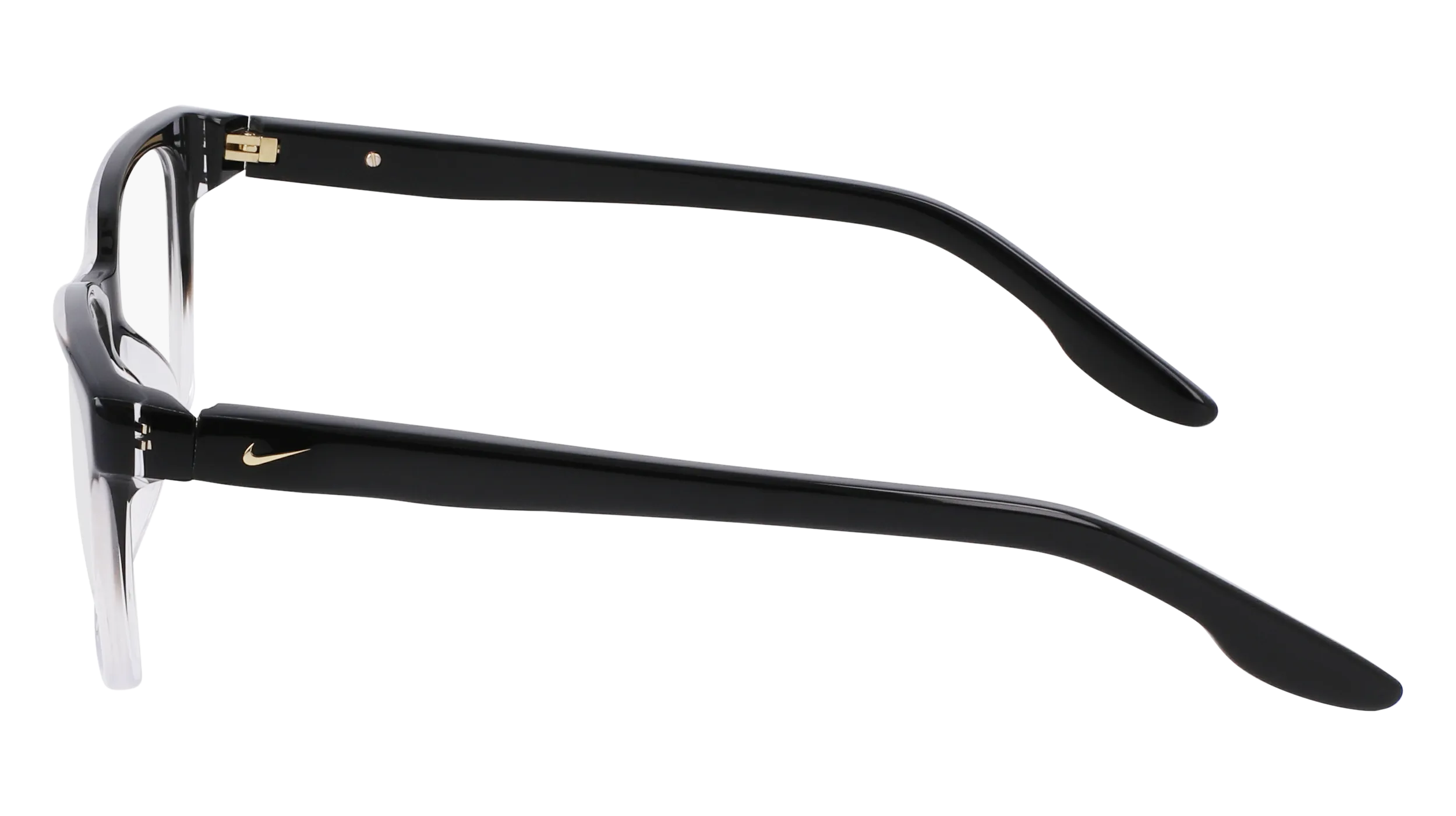 Nike NIKE 7177 010 Montature da vista Acetato Nero Squadrata Normale - immagine 3