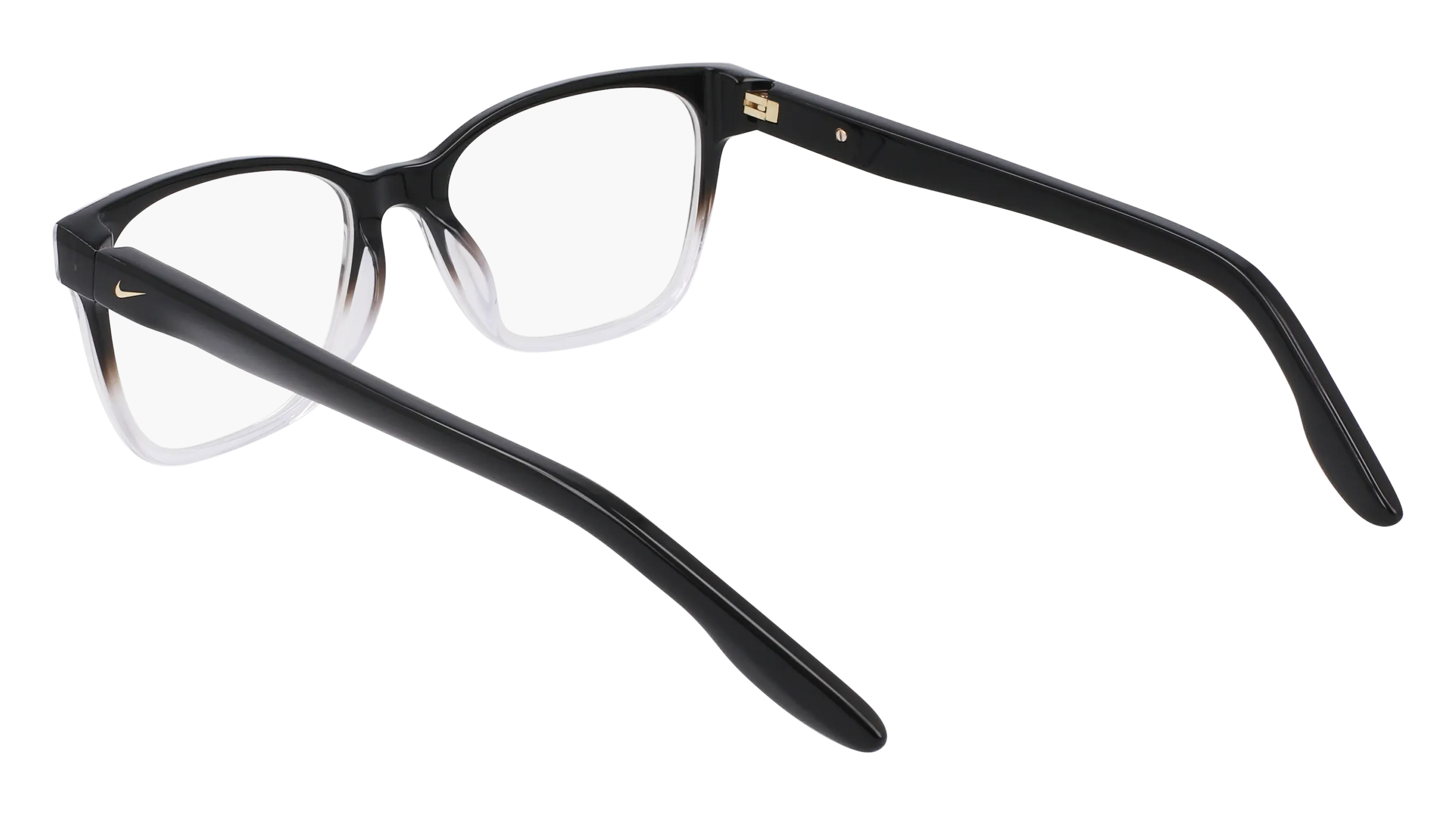 Nike NIKE 7177 010 Montature da vista Acetato Nero Squadrata Normale - immagine 4