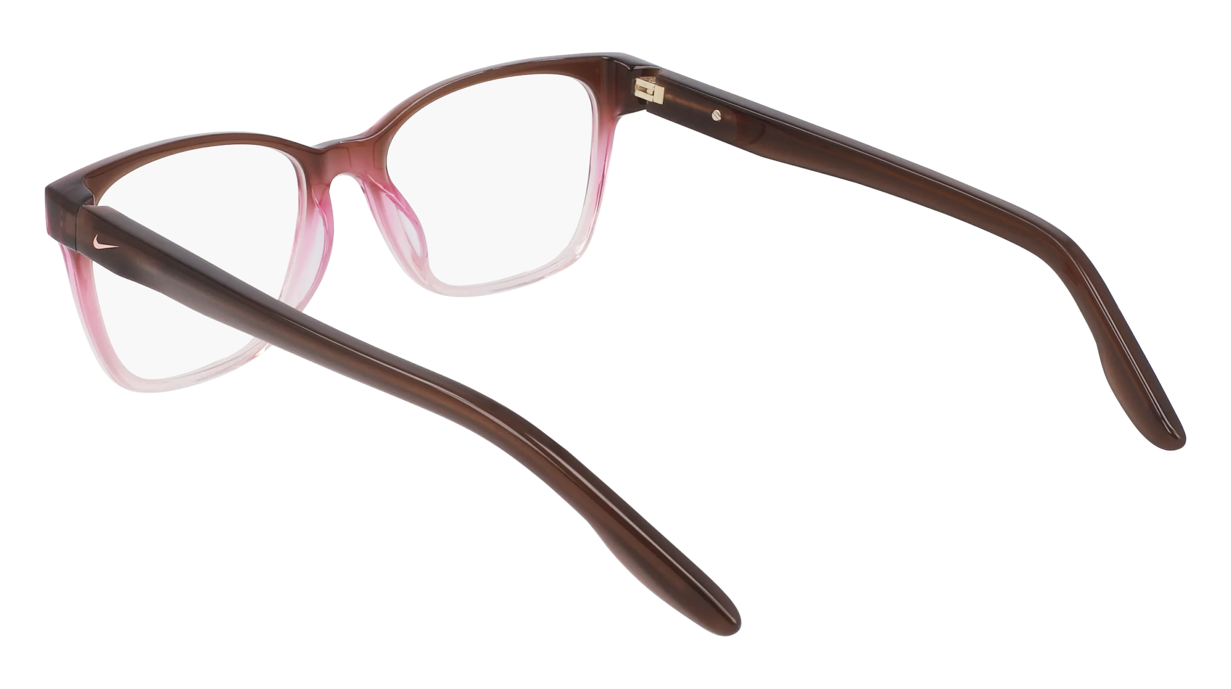 Nike NIKE 7177 277 Montature da vista Acetato Marrone Squadrata Normale - immagine 4