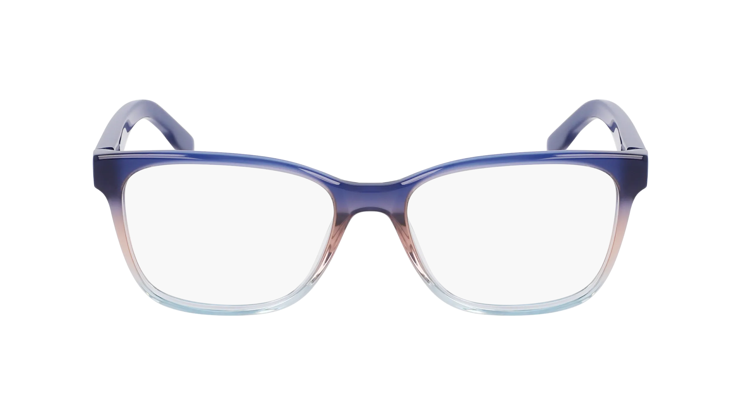 Nike NIKE 7177 407 Montature da vista Acetato Blu Squadrata Normale - immagine 2