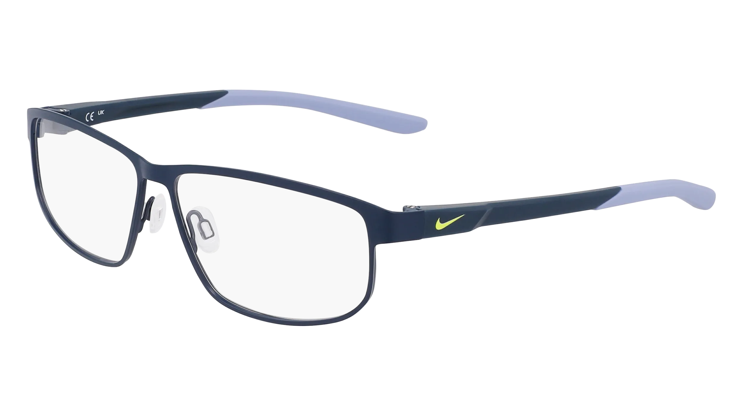 Nike NIKE 8157 412 Montature da vista Metallo Blu Squadrata Normale - immagine 1