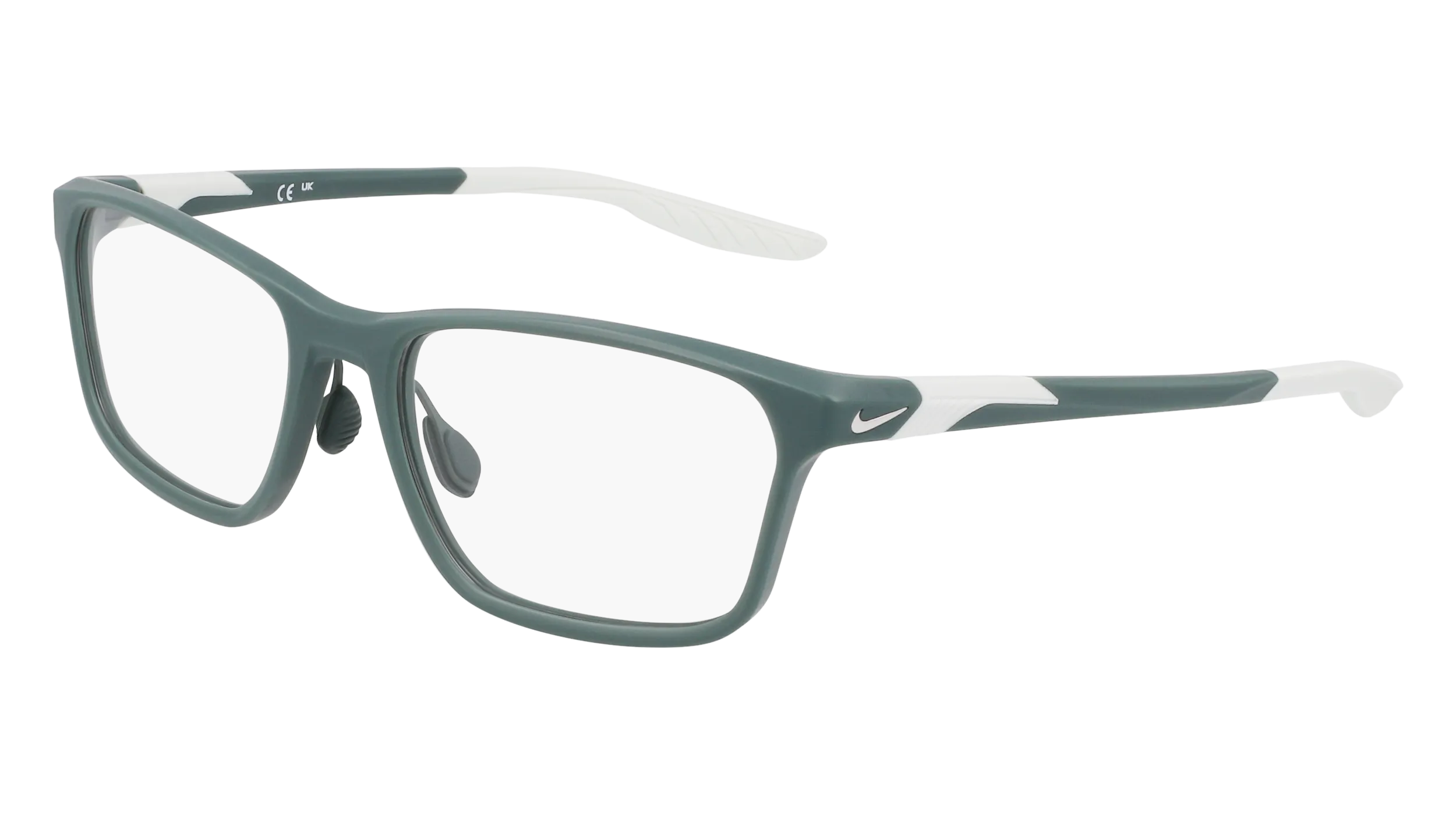 Nike NIKE 7405 301 Montature da vista Bio-iniettato Verde Squadrata Normale - immagine 1