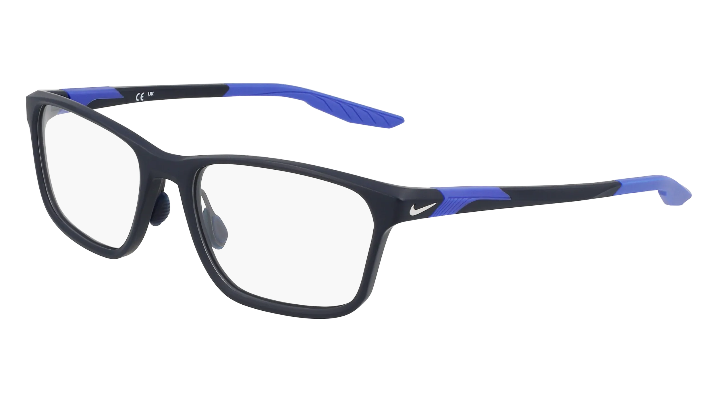 Nike NIKE 7405 411 Montature da vista Bio-iniettato Blu Squadrata Normale - immagine 1