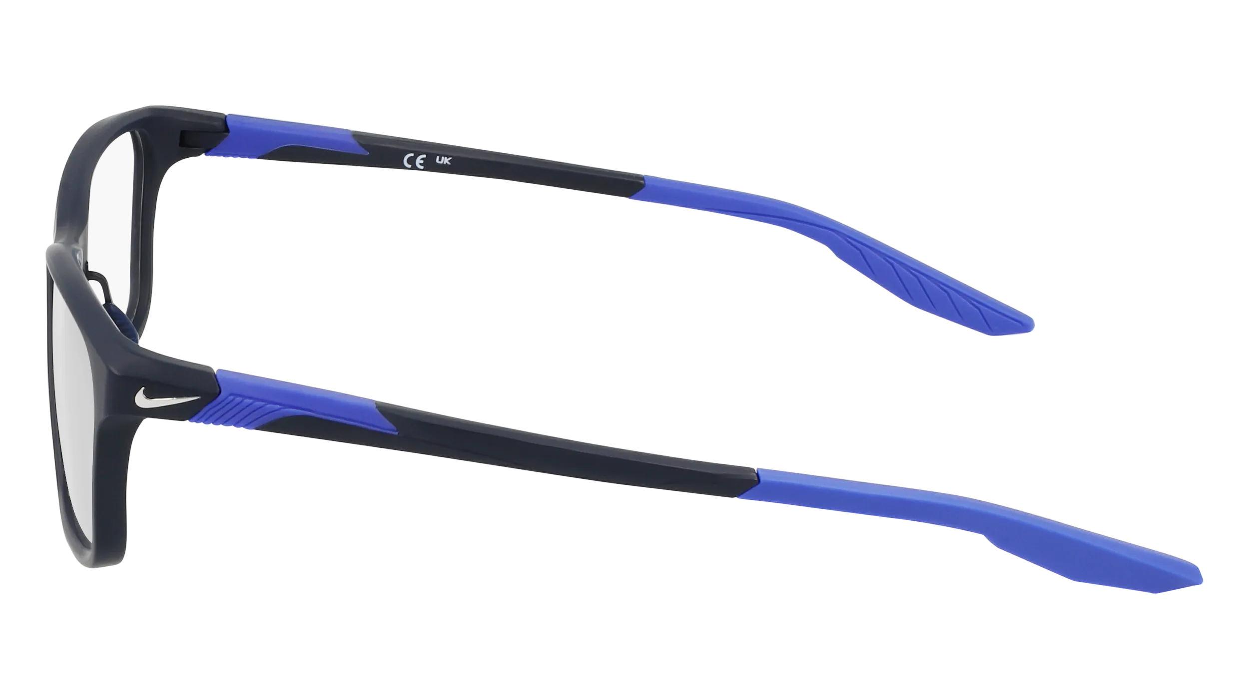 Nike NIKE 7405 411 Montature da vista Bio-iniettato Blu Squadrata Normale - immagine 3