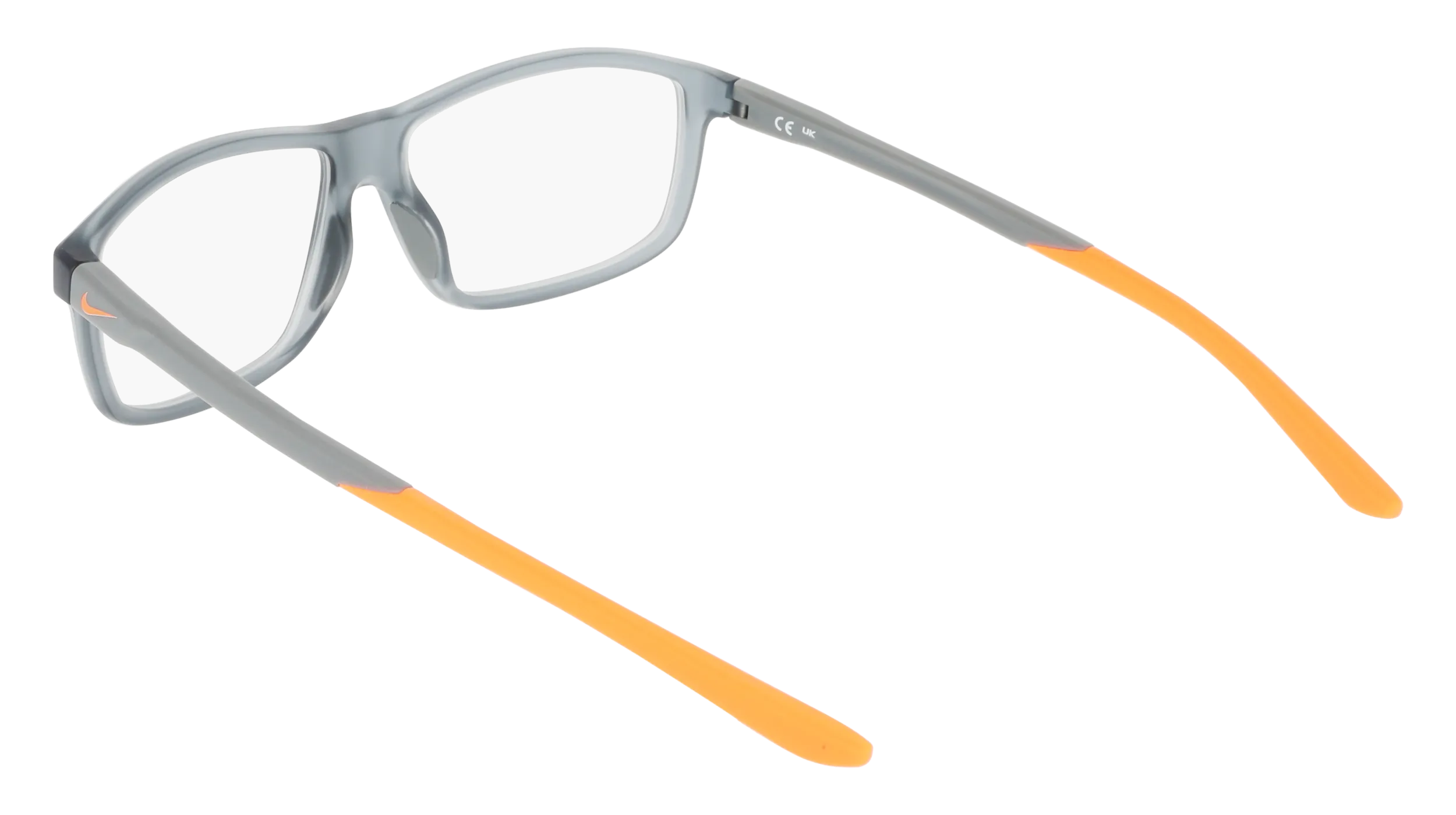 Nike NIKE 7291 034 Montature da vista Bio-iniettato Grigio Squadrata Normale - immagine 4