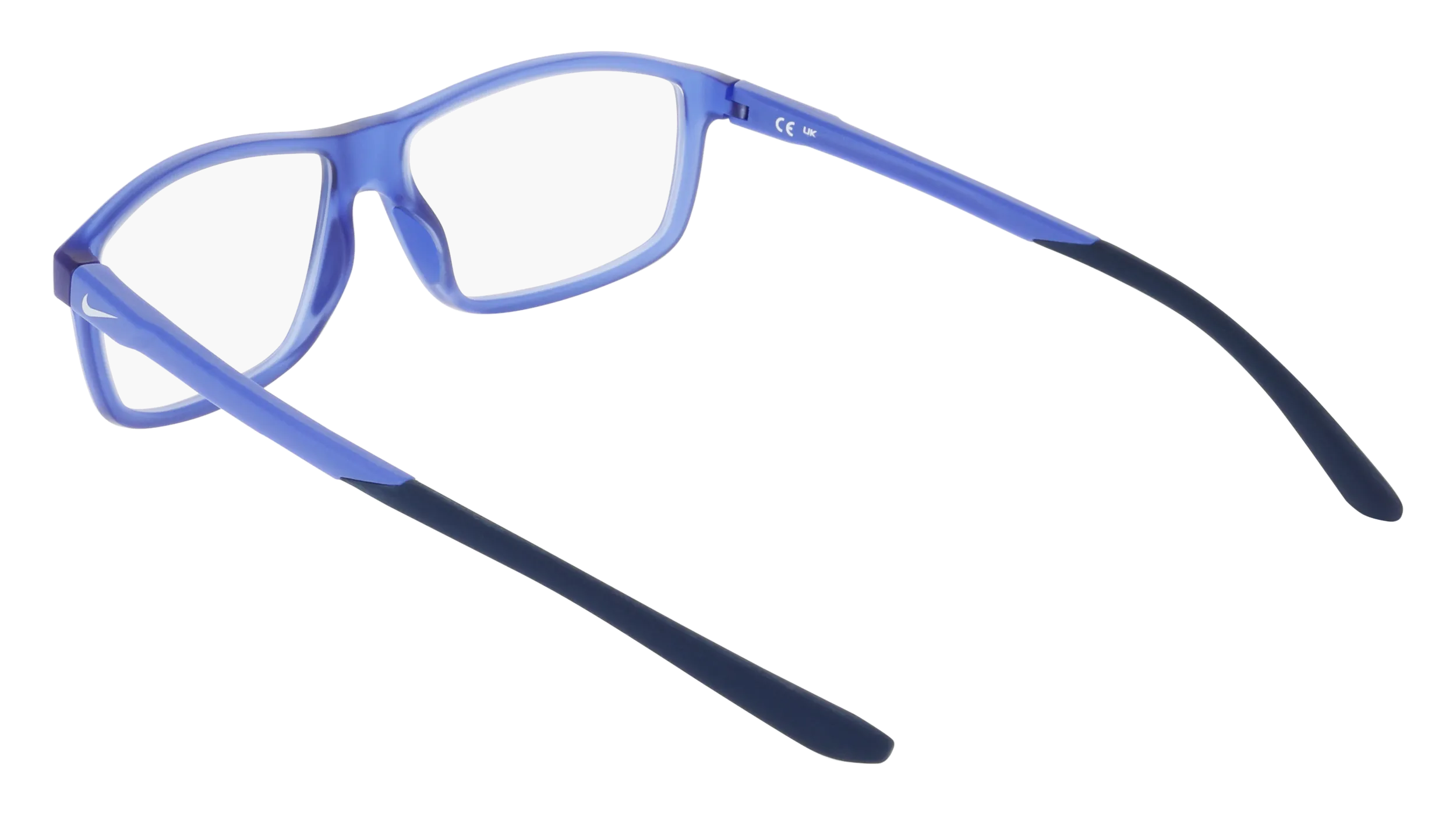 Nike NIKE 7291 431 Montature da vista Bio-iniettato Blu Squadrata Normale - immagine 4