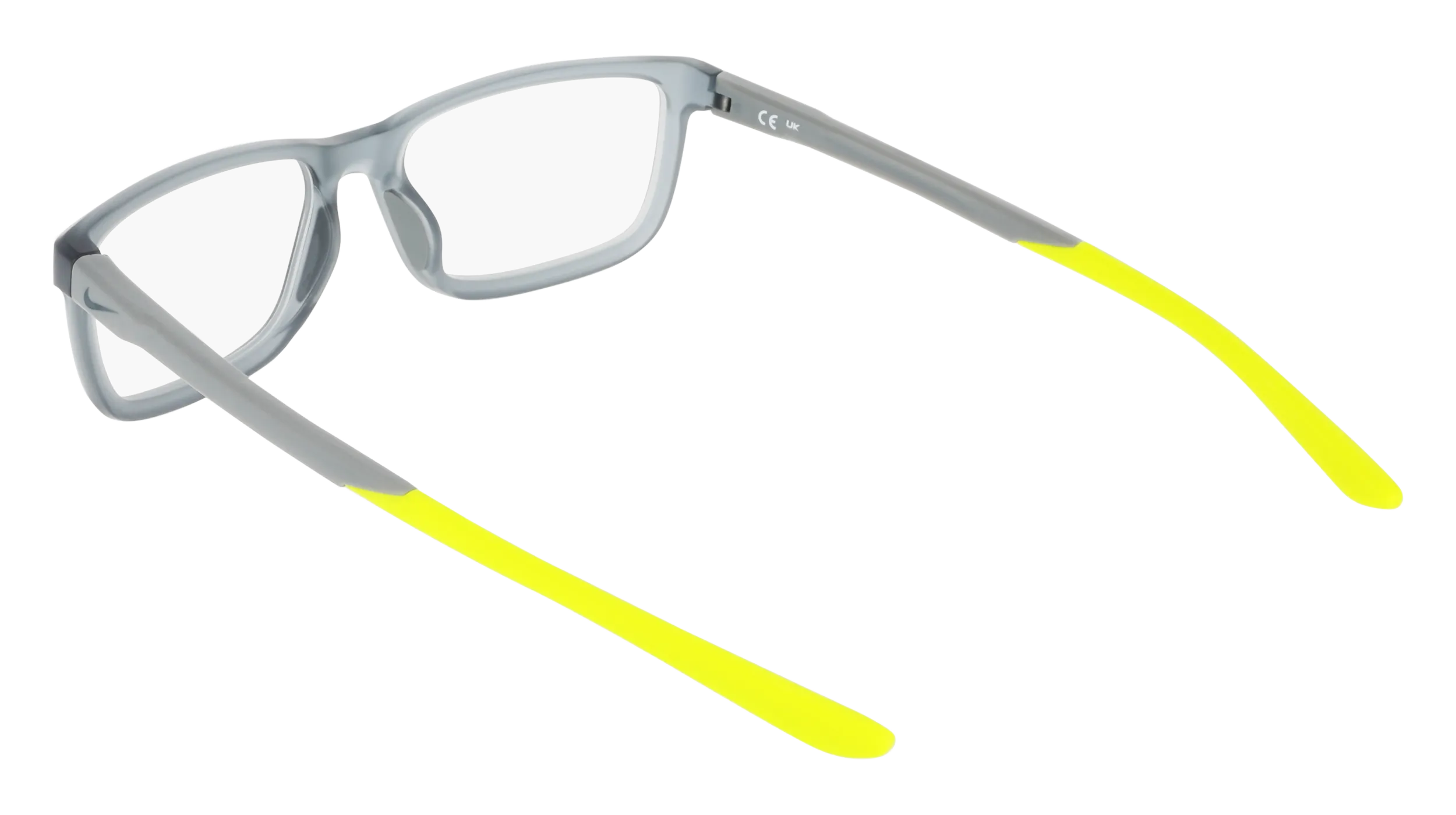 Nike NIKE 7292 034 Montature da vista Bio-iniettato Grigio Squadrata Normale - immagine 4