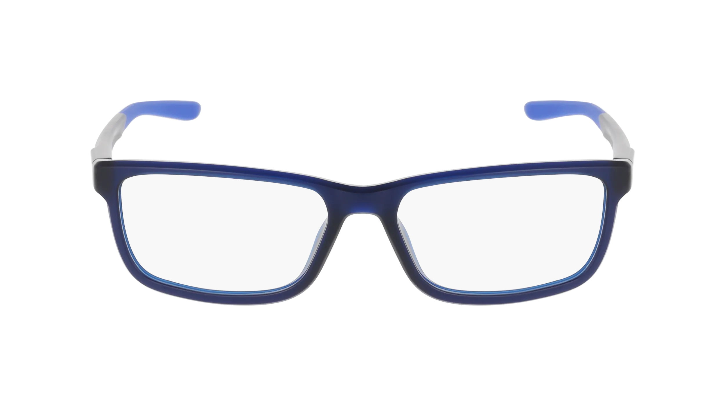 Nike NIKE 7292 411 Montature da vista Bio-iniettato Blu Squadrata Normale - immagine 2