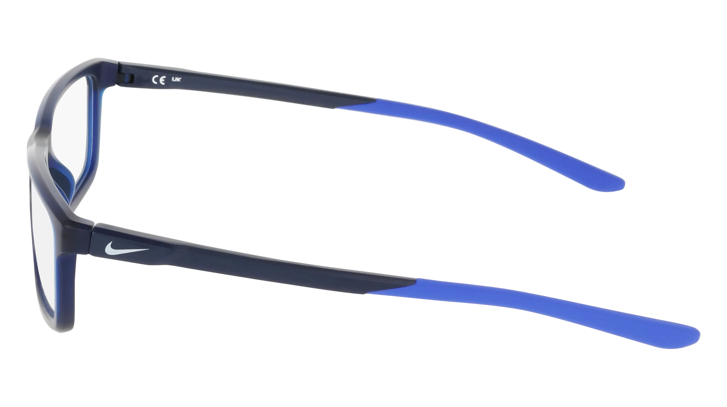 Nike NIKE 7292 411 Montature da vista Bio-iniettato Blu Squadrata Normale - immagine 3