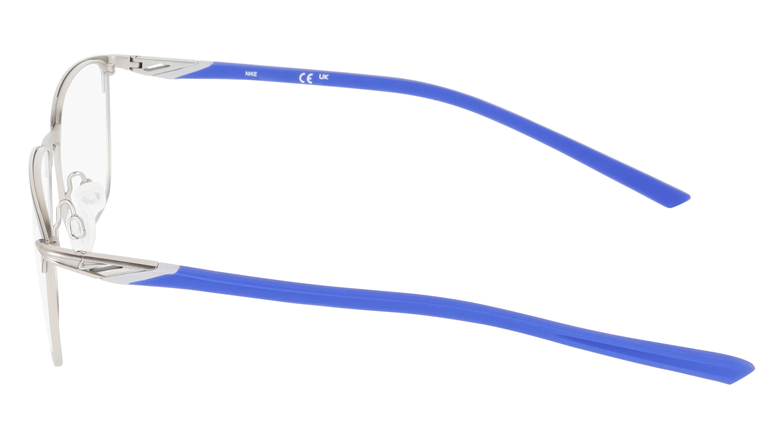 Nike NIKE 6066 411 Montature da vista Titanio Blu Squadrata Normale - immagine 3