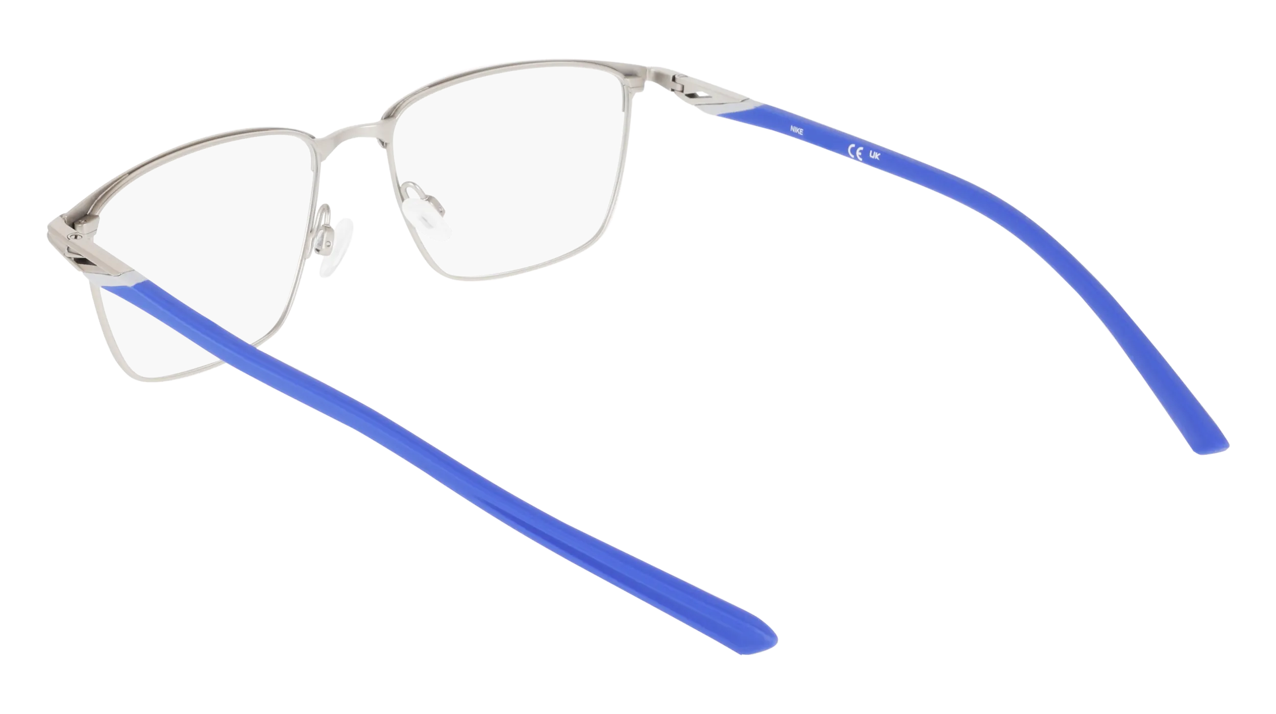 Nike NIKE 6066 411 Montature da vista Titanio Blu Squadrata Normale - immagine 4