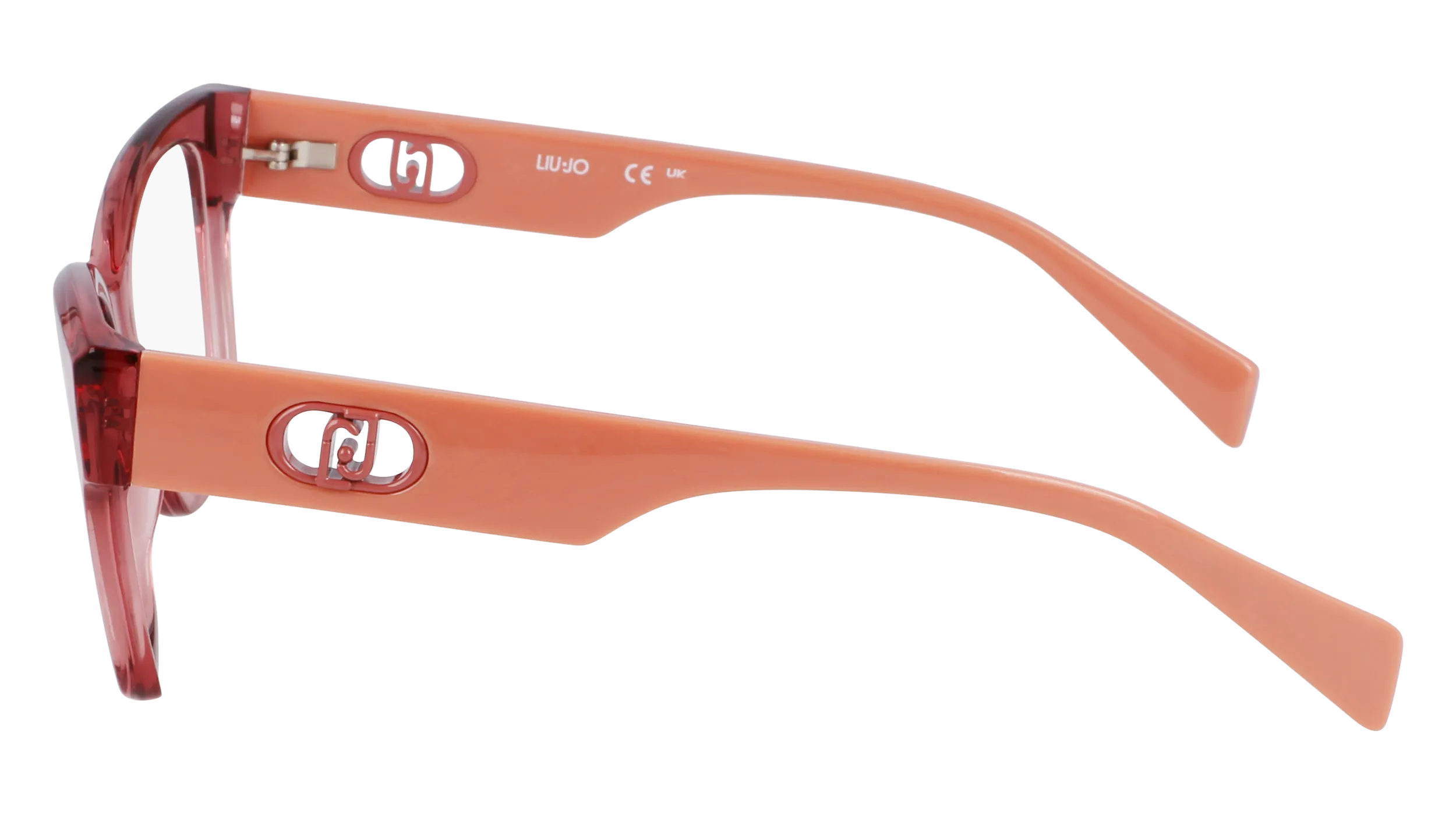 Liu Jo LJ2811 610 Montature da vista Bio-iniettato Rosa Squadrata Normale - immagine 3