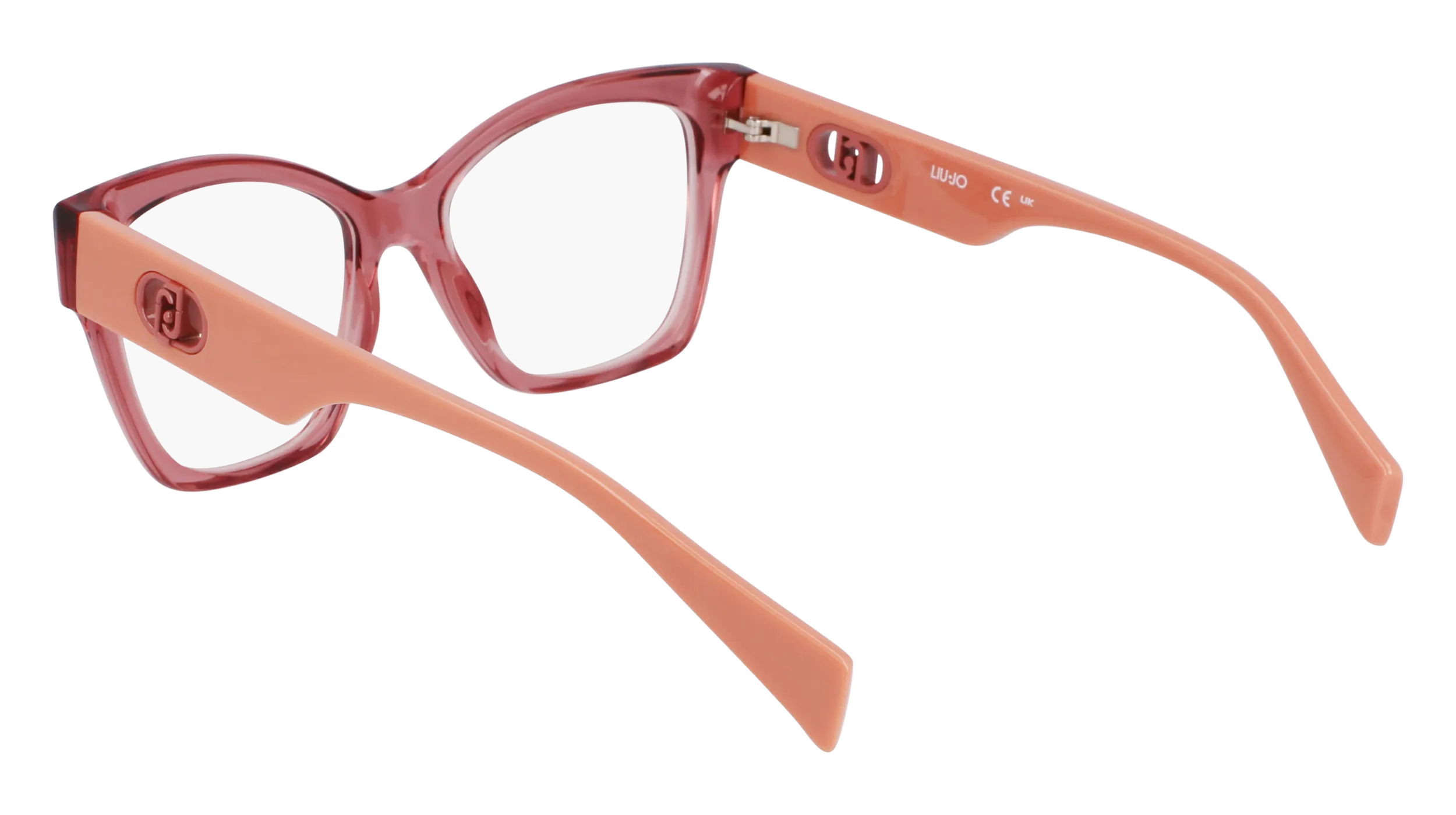 Liu Jo LJ2811 610 Montature da vista Bio-iniettato Rosa Squadrata Normale - immagine 4