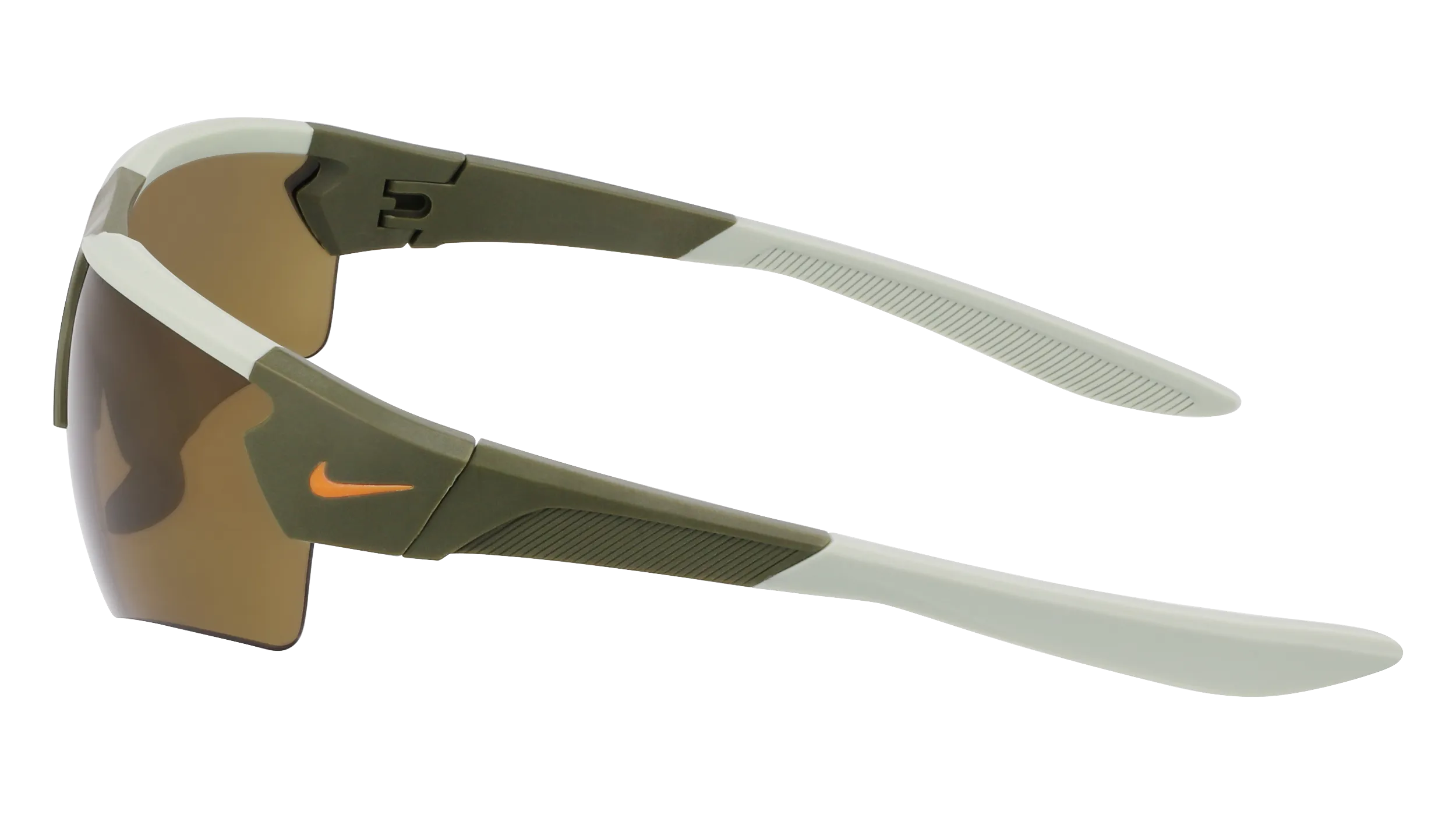 Nike NIKE CLOAK DUO E EV24037 223 Occhiali da sole Bio-iniettato Verde Squadrata Normale - immagine 3