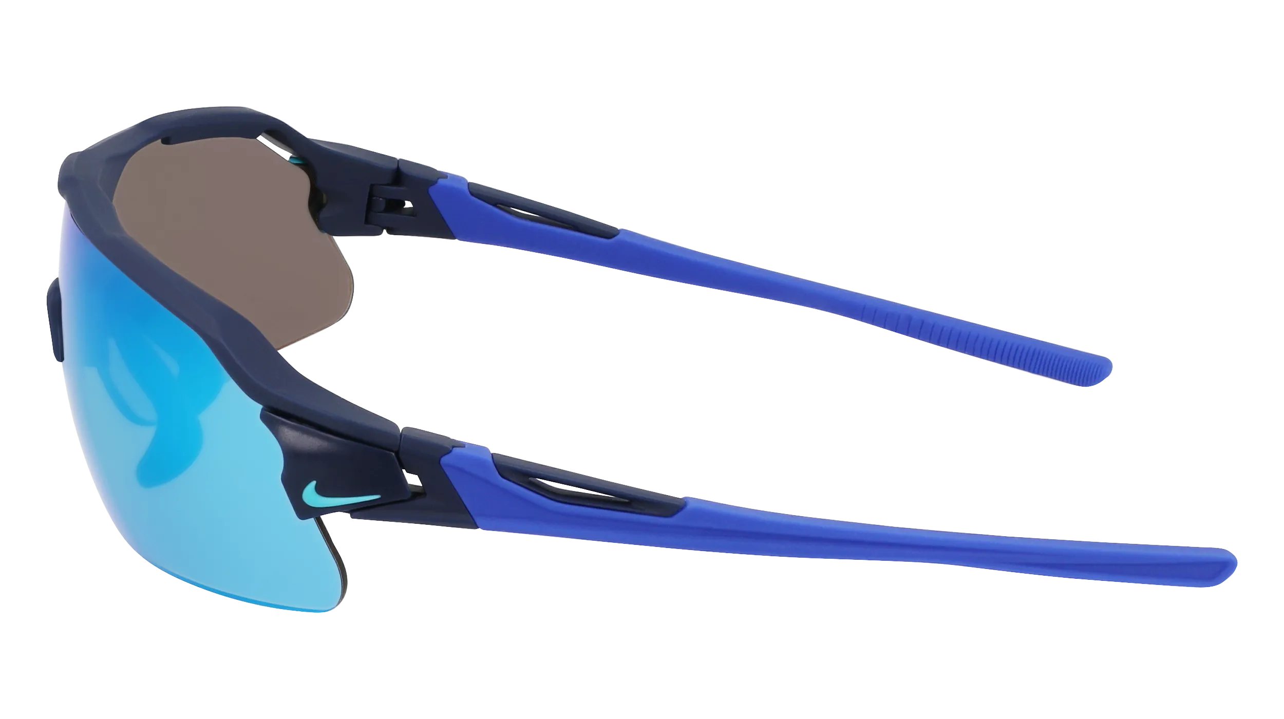 Nike NIKE FLYFREE SHIELD P EV24035 410 Occhiali da sole Bio-iniettato Blu Maschera Polarizzata - immagine 3