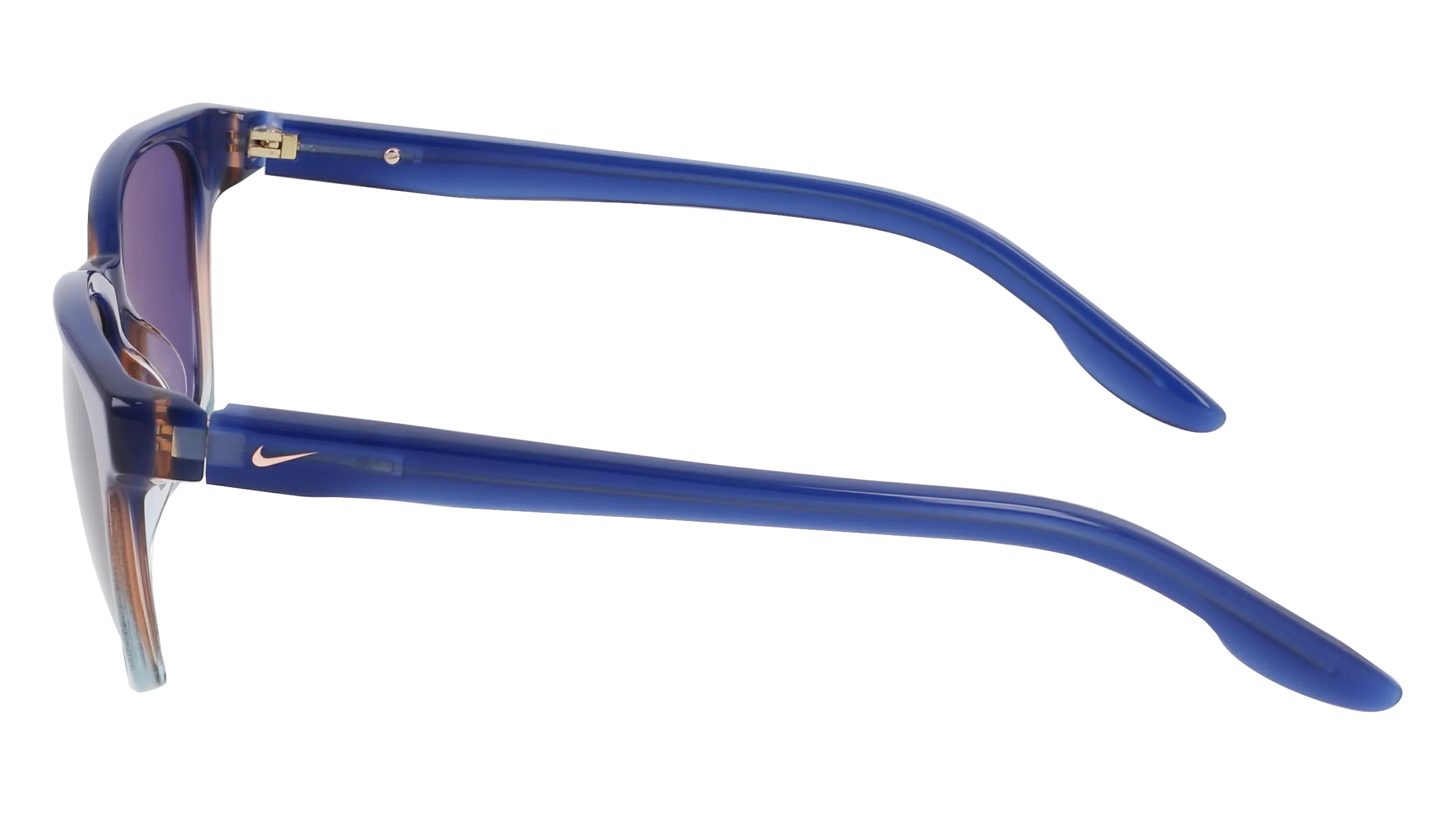 Nike NIKE ECLIPSE SHADOW EV24047 410 Occhiali da sole Acetato Blu Squadrata Normale - immagine 3