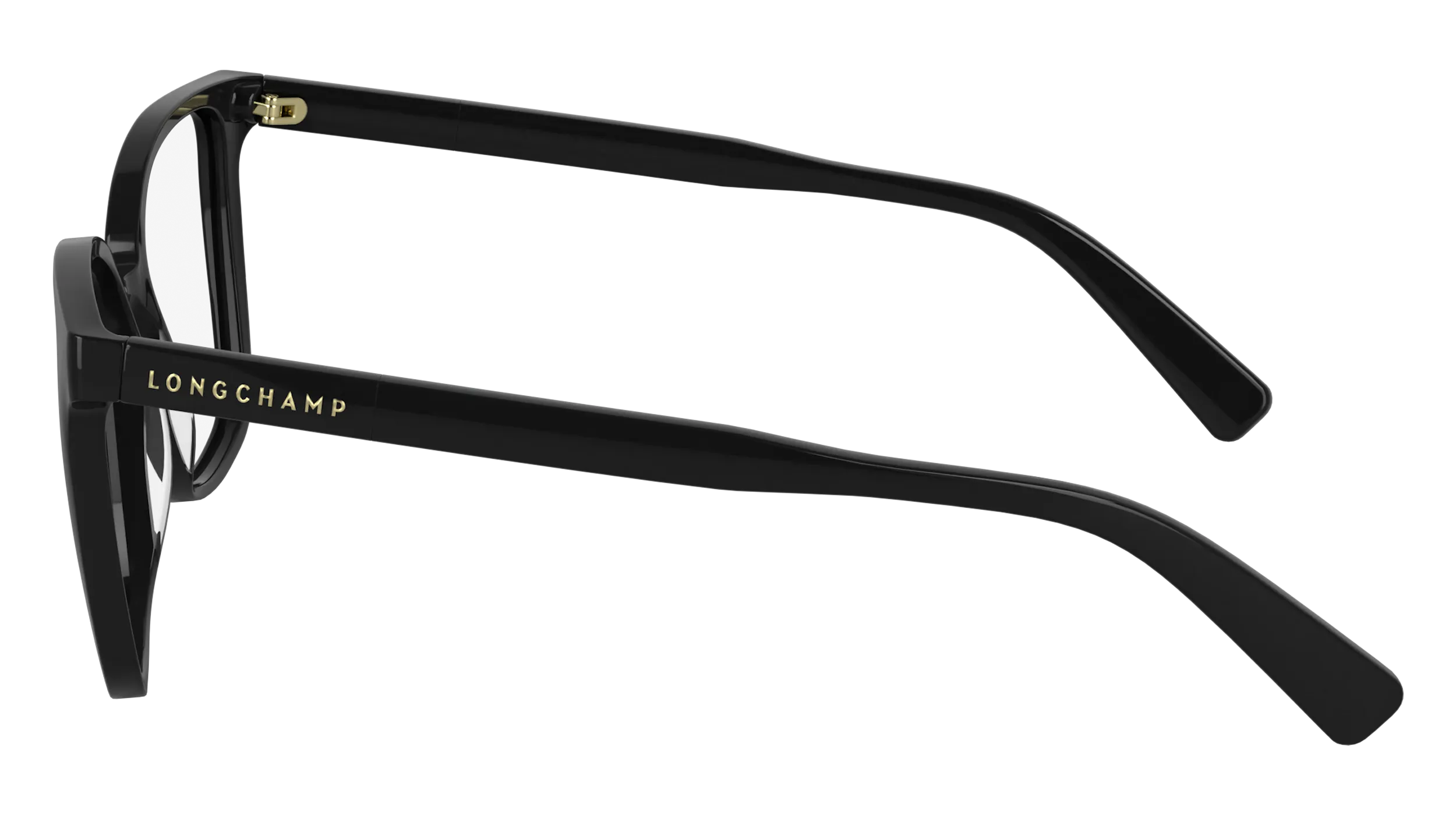 LONGCHAMP LO2753 001 Montature da vista Acetato Nero Farfalla Normale - immagine 4