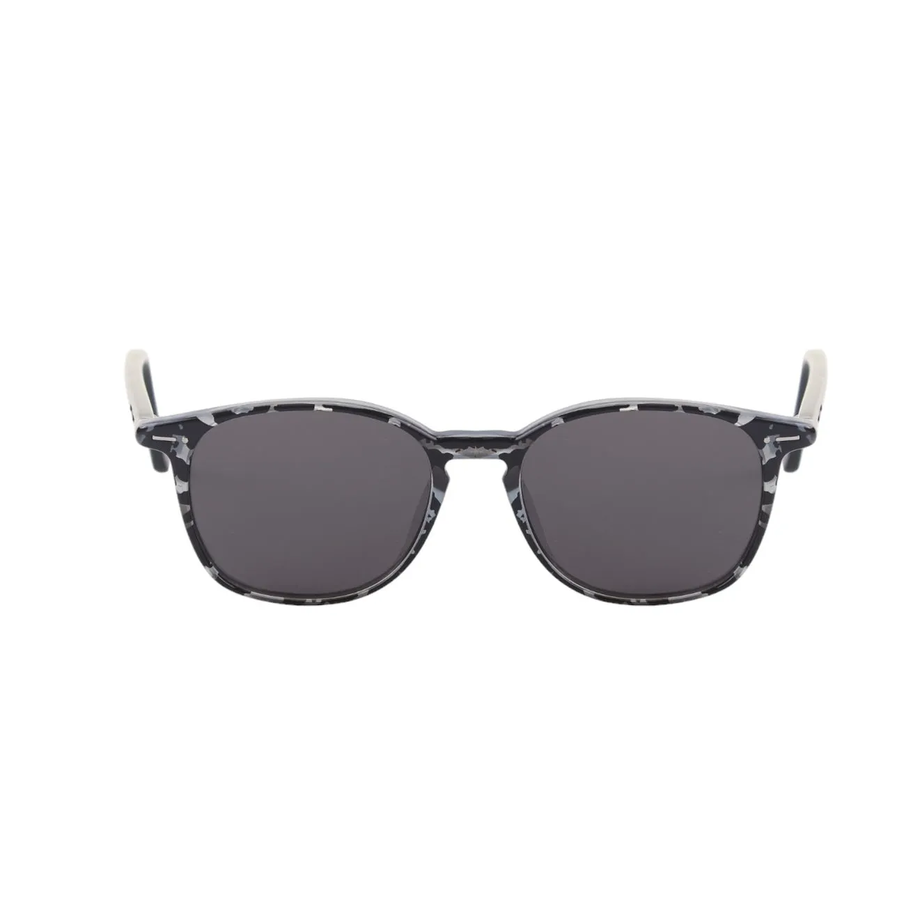 Italia Independent Unisex 5704 EYECARE Camo Black/Fumo Occhiali da sole outlet Acetato Nero Fumo Rotonda Polarizzata - immagine 2