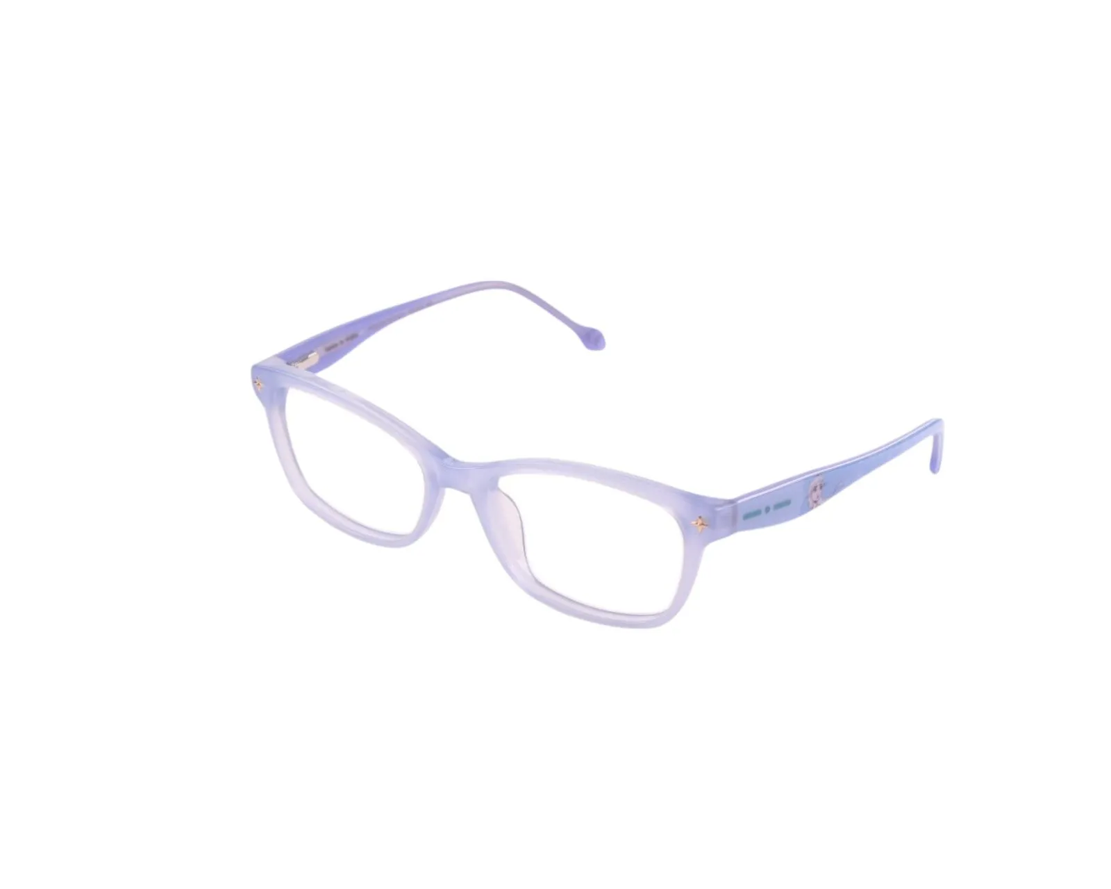 Italia Independent Bambino FROZEN FRB003O.020.GLS Lilla Montature da vista outlet Acetato Lilla Squadrata - immagine 1