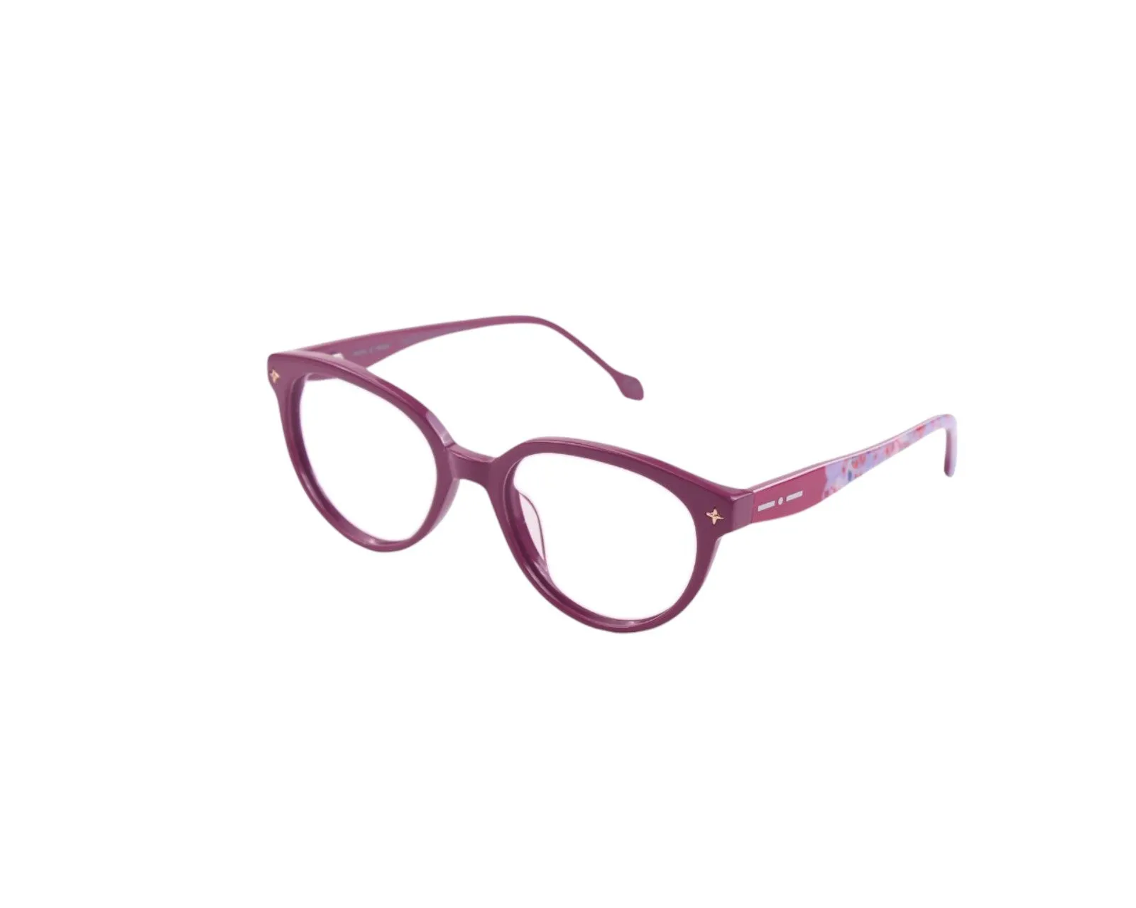 Italia Independent Bambino FROZEN FRB002O.018.GLS Viola Montature da vista outlet Acetato Viola Rotonda - immagine 1