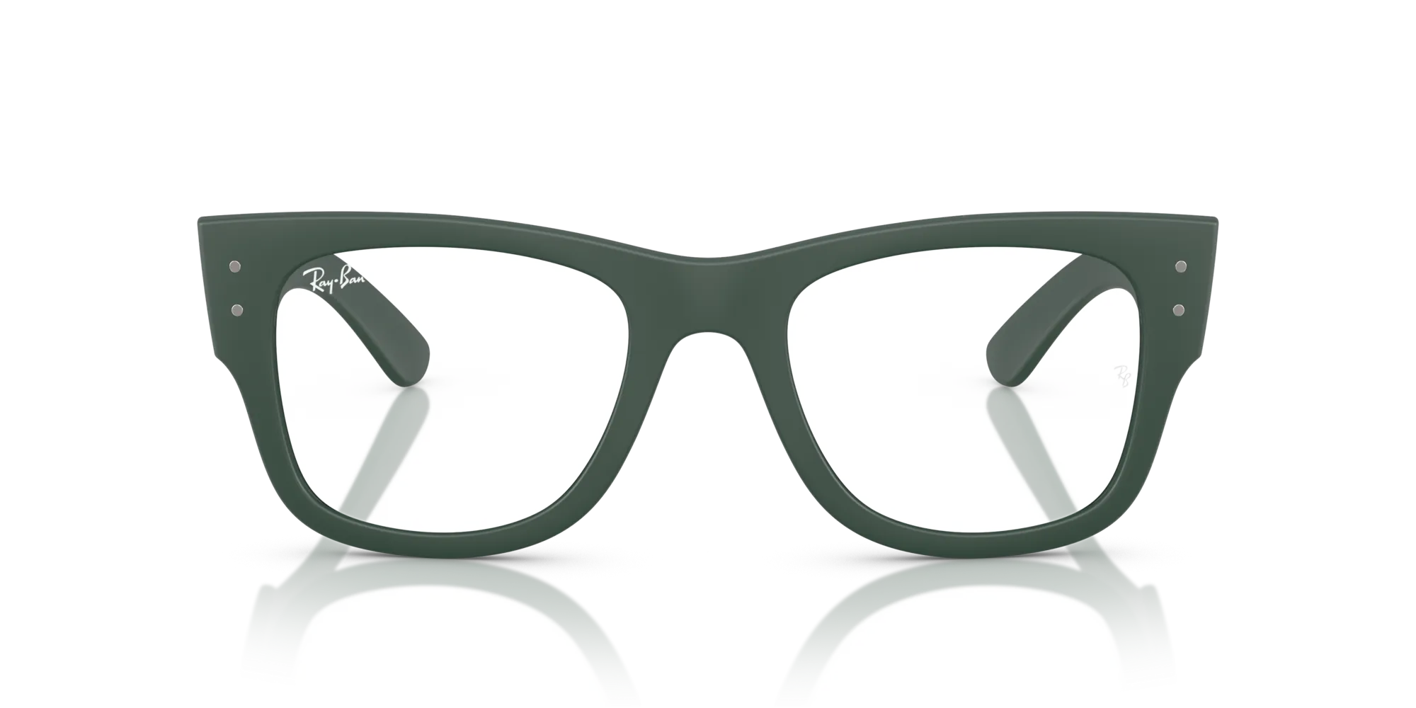 Ray - Ban RX7840V 8062 Montature da vista Peek Verde Trasparente Squadrata Normale - immagine 3