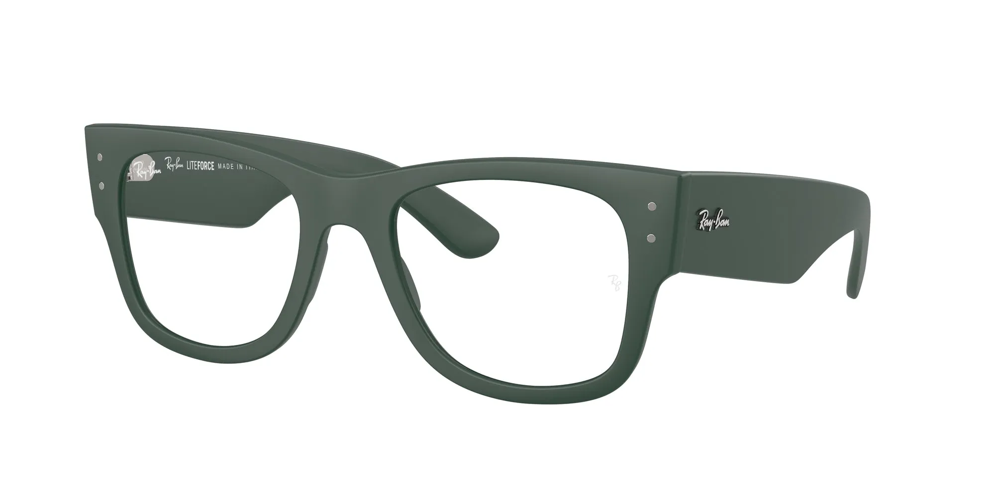 Ray - Ban RX7840V 8062 Montature da vista Peek Verde Trasparente Squadrata Normale - immagine 1