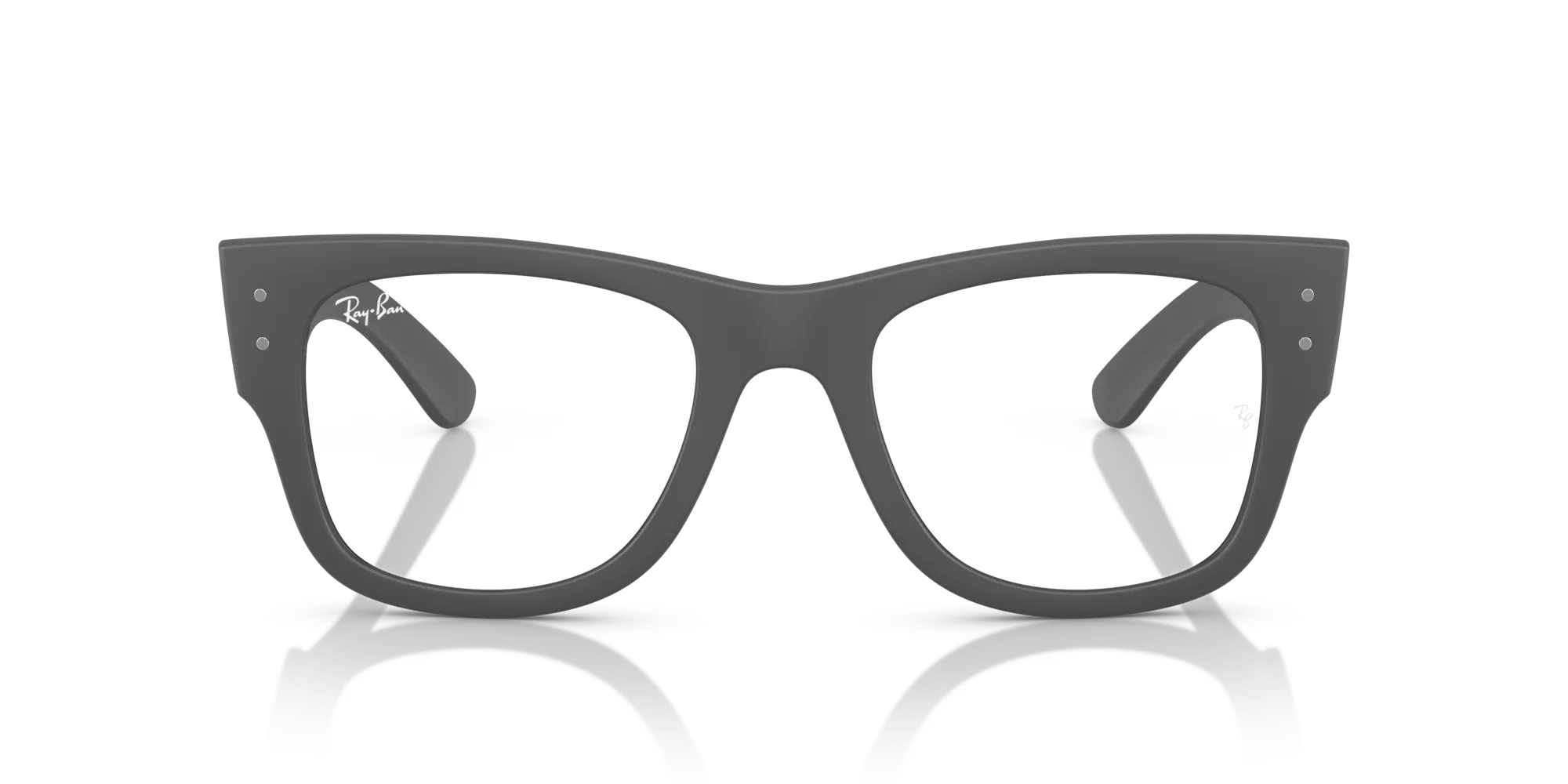 Ray - Ban RX7840V 5521 Montature da vista Peek Grigio Trasparente Squadrata Normale - immagine 3
