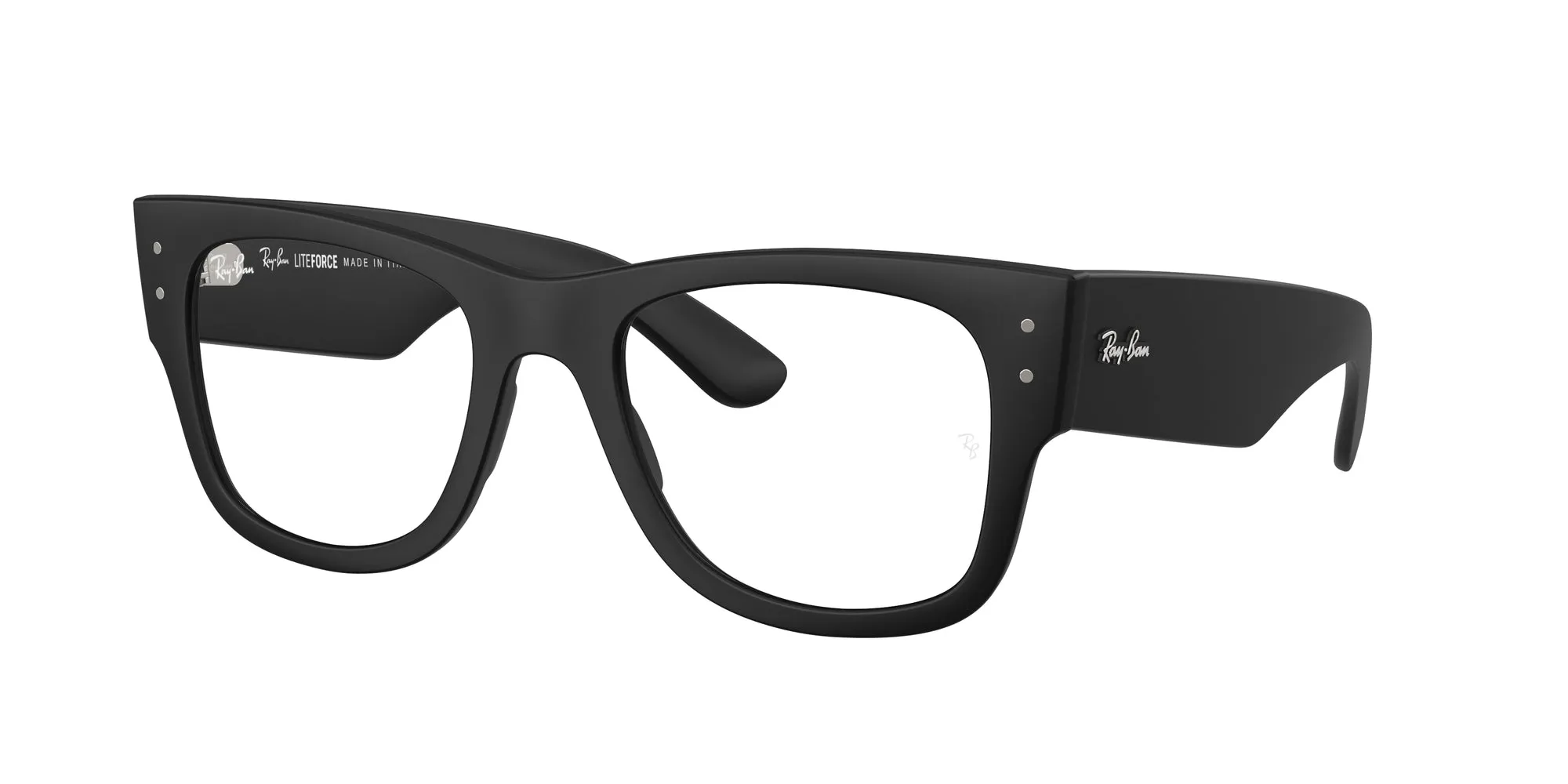 Ray - Ban RX7840V 5204 Montature da vista Peek Nero Trasparente Squadrata Normale - immagine 1
