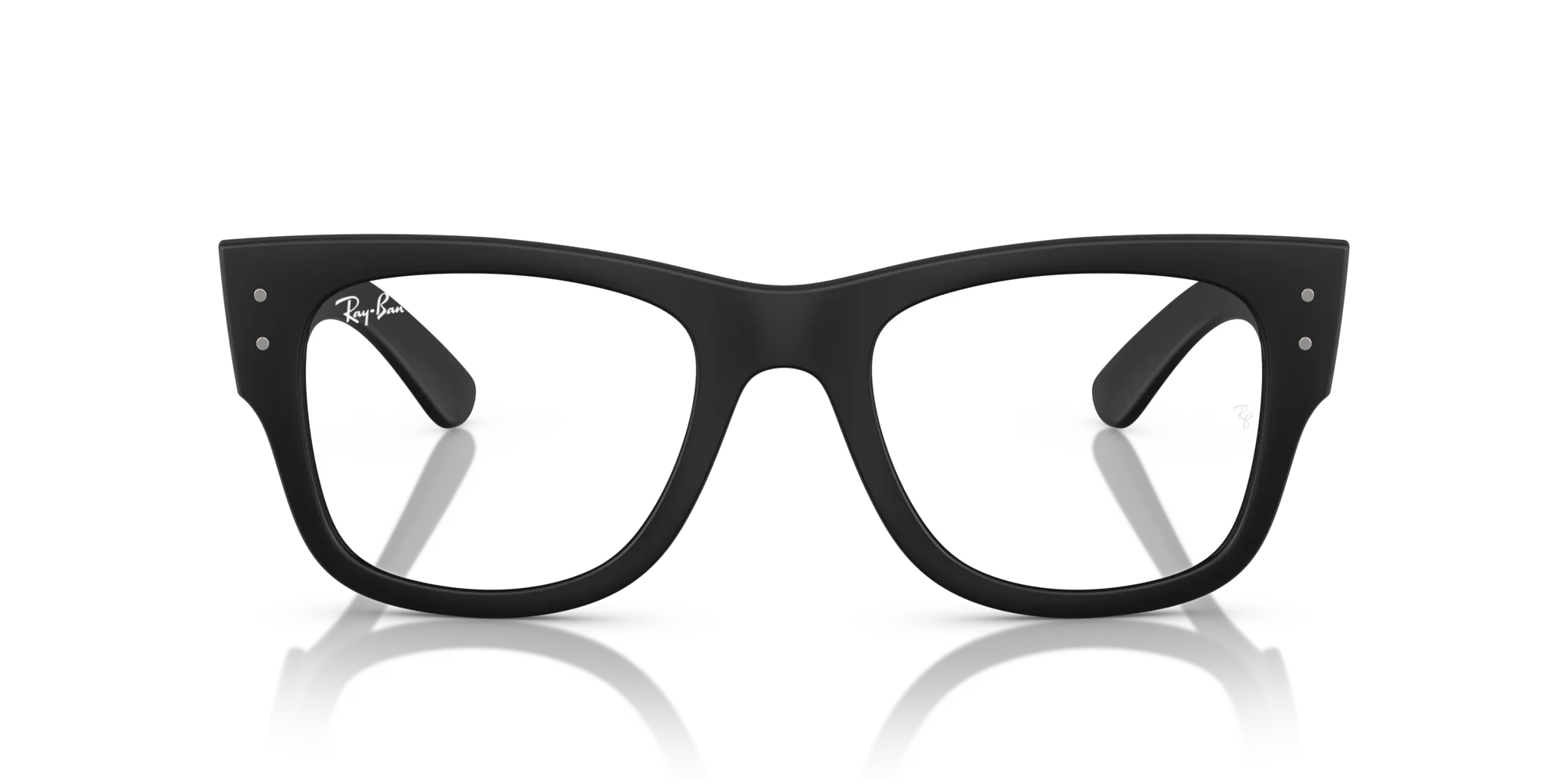 Ray - Ban RX7840V 5204 Montature da vista Peek Nero Trasparente Squadrata Normale - immagine 3