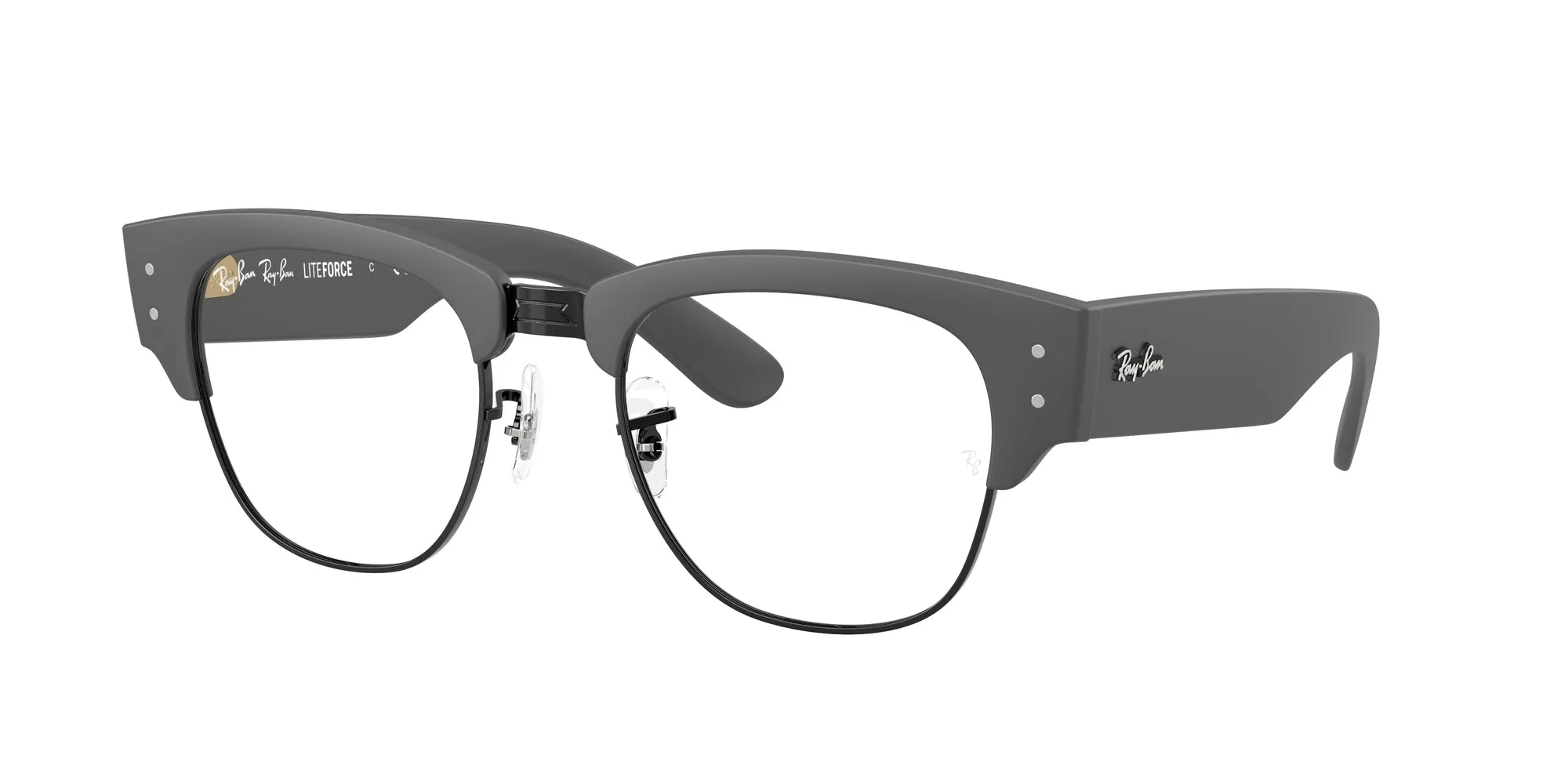 Ray - Ban RX7316V 5521 Montature da vista Peek Grigio Trasparente Squadrata Normale - immagine 1