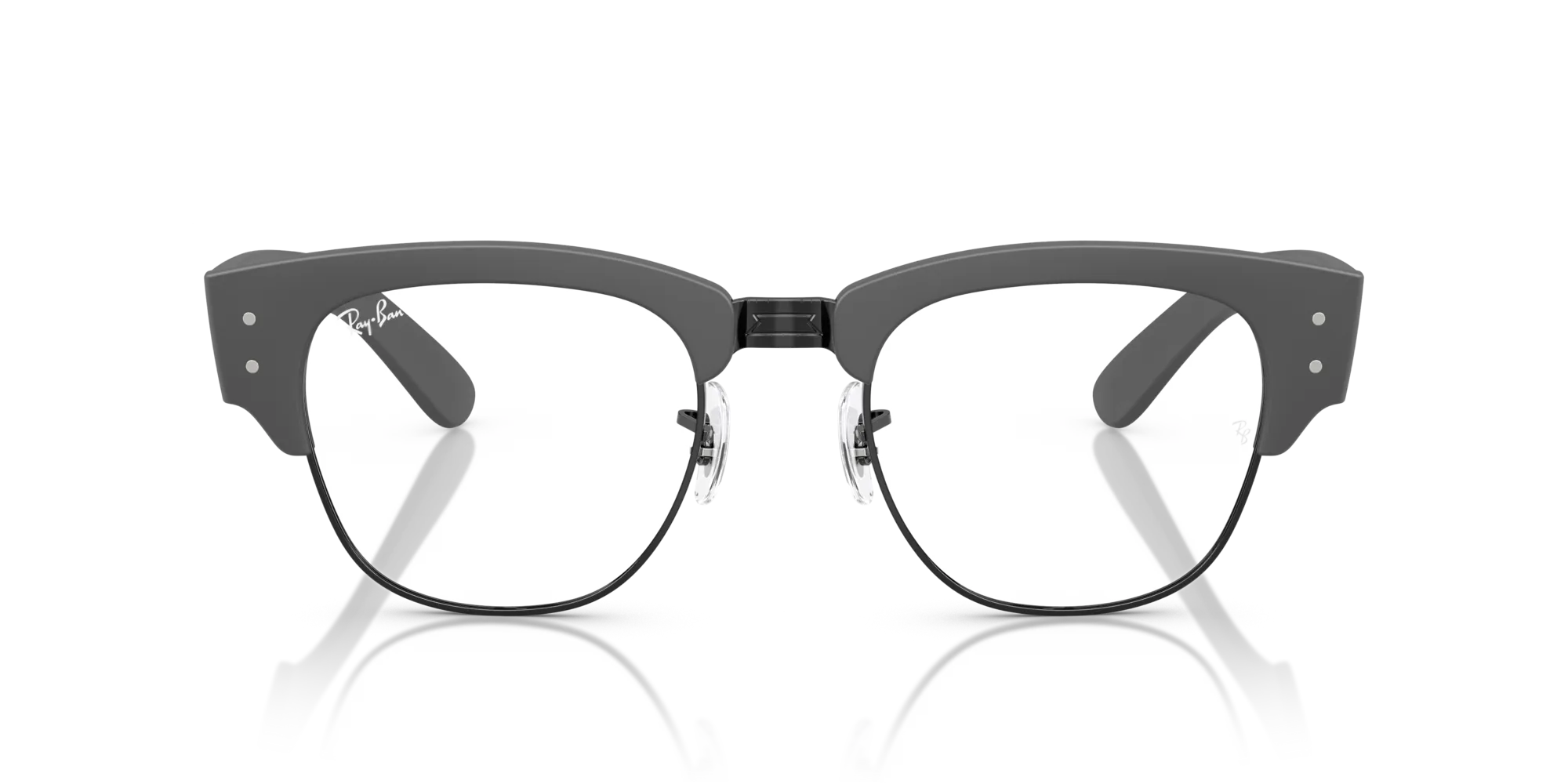 Ray - Ban RX7316V 5521 Montature da vista Peek Grigio Trasparente Squadrata Normale - immagine 3