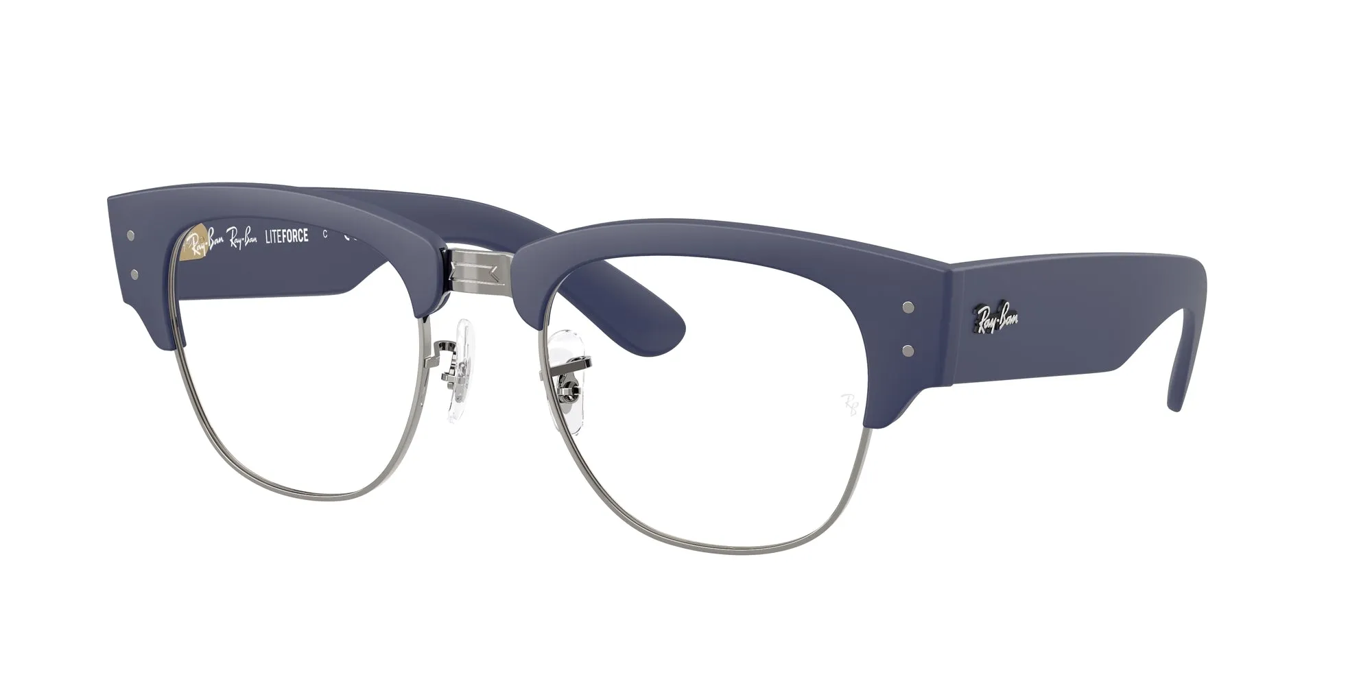 Ray - Ban RX7316V 5207 Montature da vista Peek Blu Trasparente Squadrata Normale - immagine 1